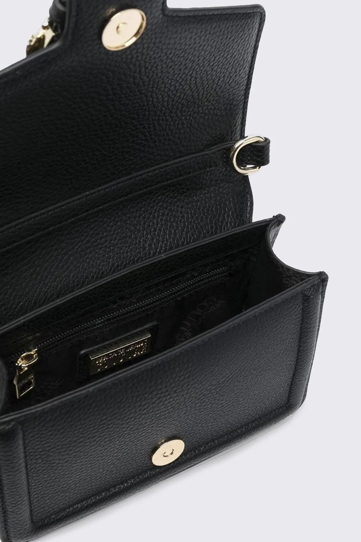 Versace Jeans Couture Barok Tokalı Zincir Askılı Bayan Çanta 75VA4BF6 ZS413 899 SİYAH - 5