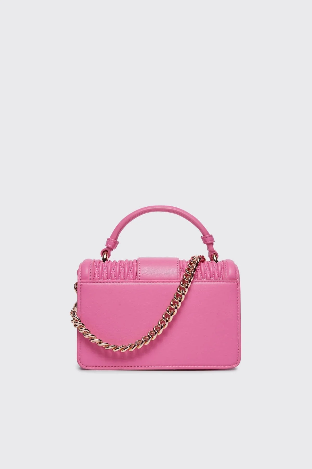 Versace Jeans Couture Barok Tokalı Zincir Askılı Bayan Çanta 75VA4BF6 ZS8184 61 PEMBE - 4