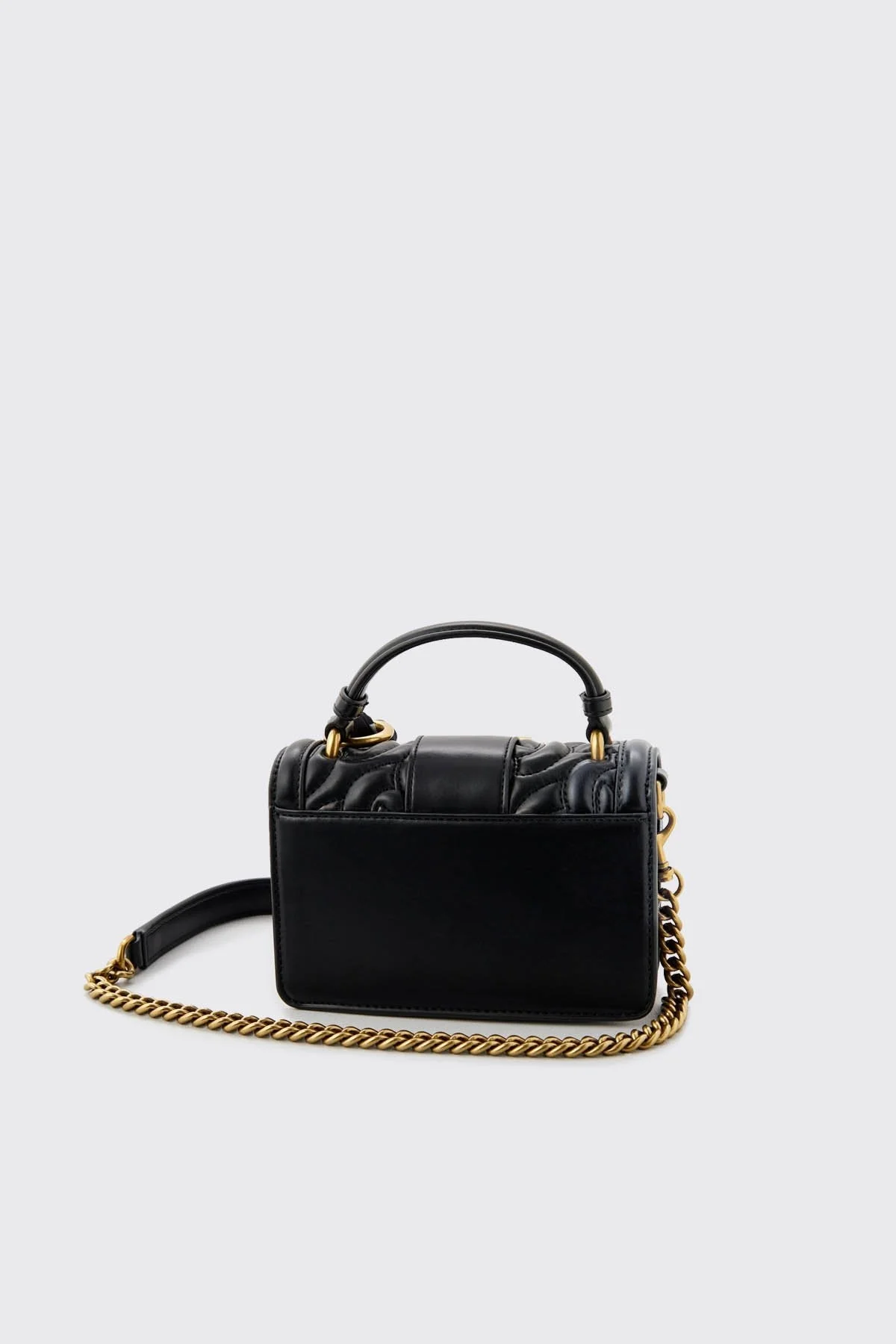 Versace Jeans Couture Barok Tokalı Zincir Askılı Fularlı Tote Bayan Çanta 75VA4BF6 ZS803 899 SİYAH - 6