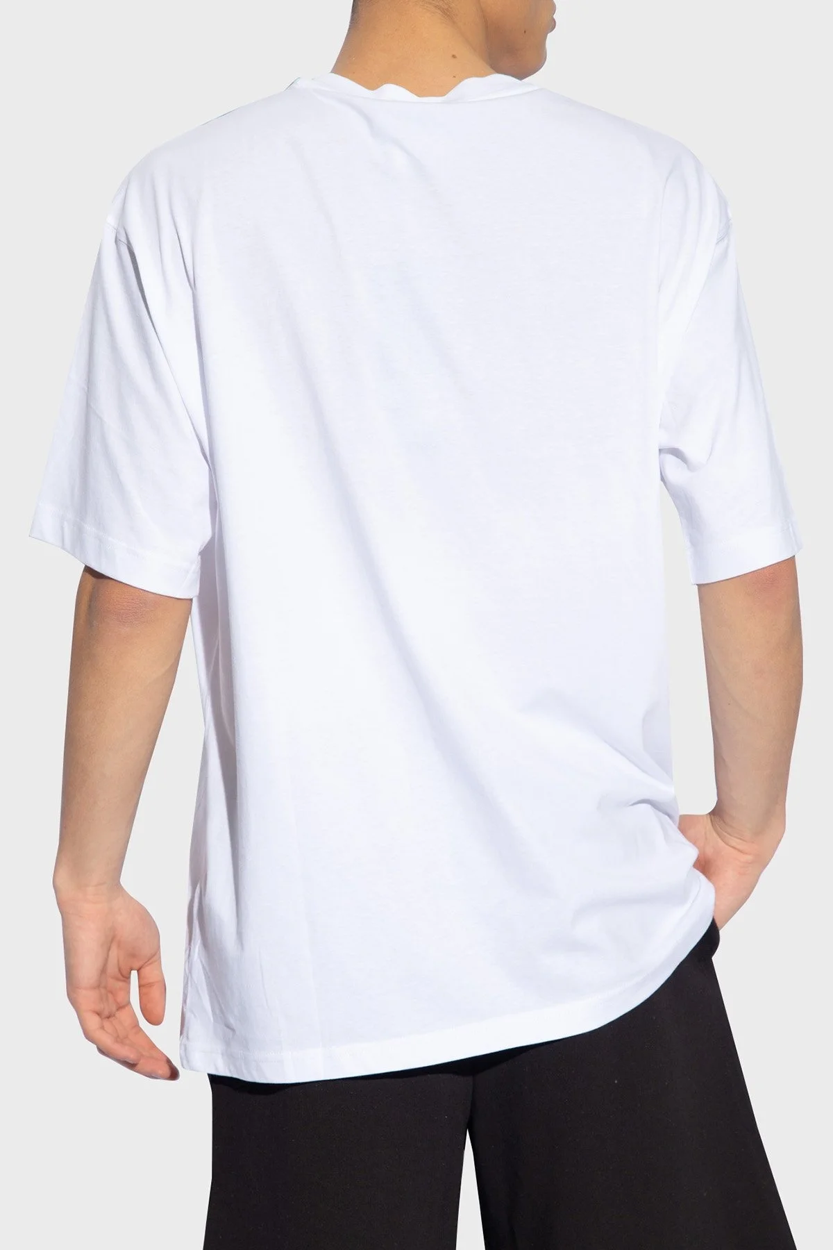 Versace Jeans Couture Bisiklet Yaka Pamuklu Relaxed Fit