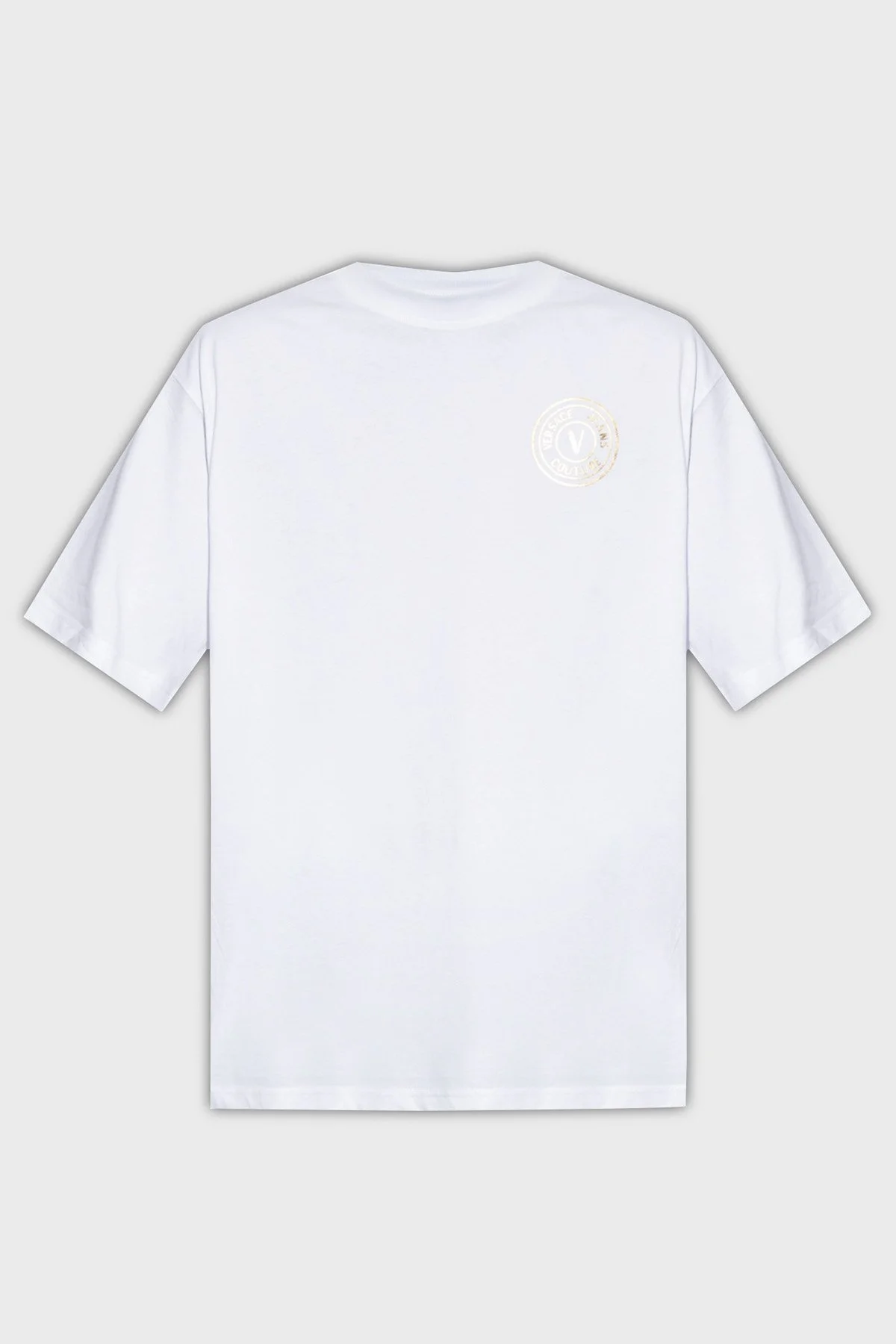 Versace Jeans Couture Bisiklet Yaka Pamuklu Relaxed Fit Versace Jeans Couture Bisiklet Yaka Pamuklu Relaxed Fit