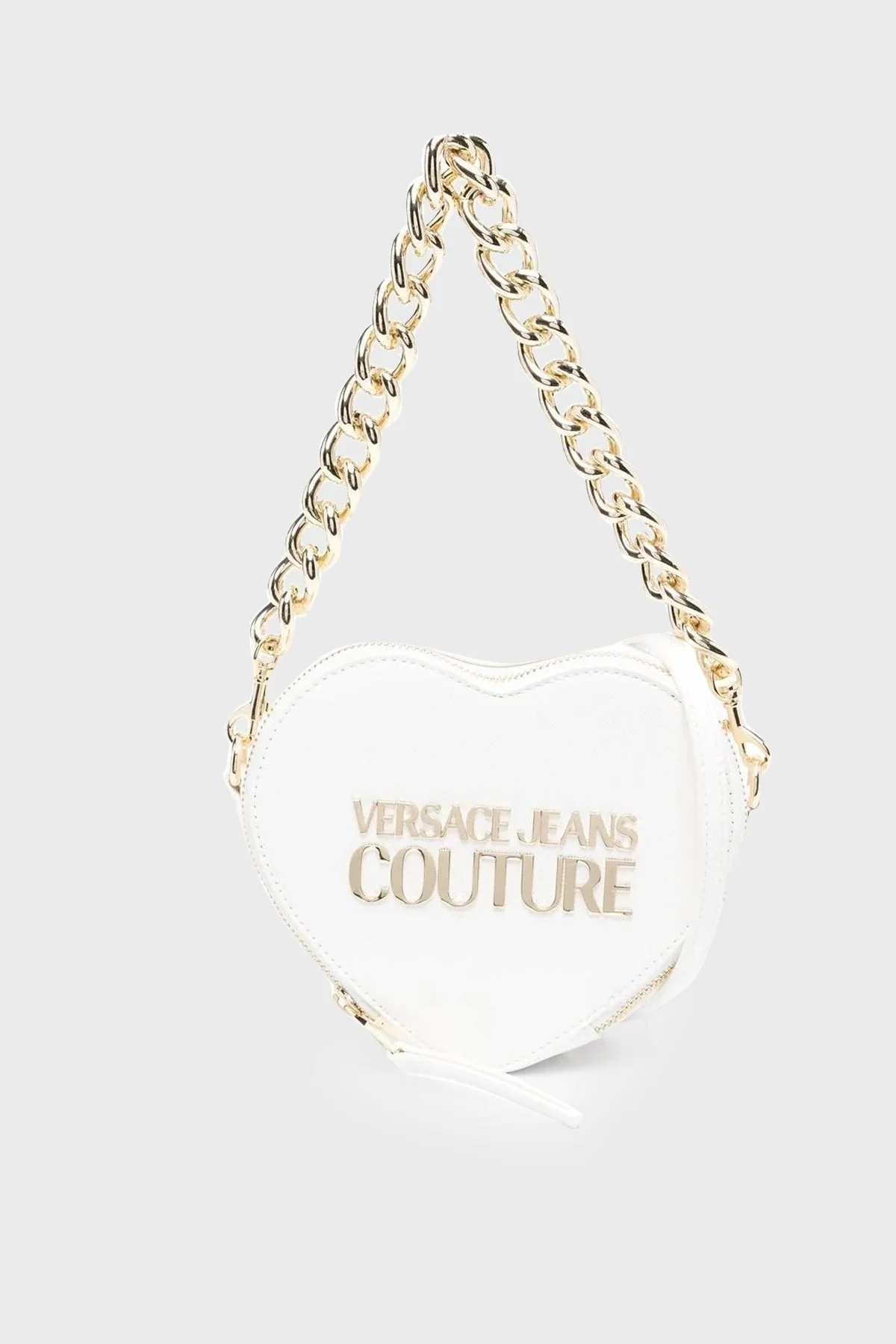 Versace Jeans Couture Çıkarılabilir Ayarlanabilir Askılı Zincirli Bayan Çanta 74VA4BL6 ZS467 003 BEYAZ - 1