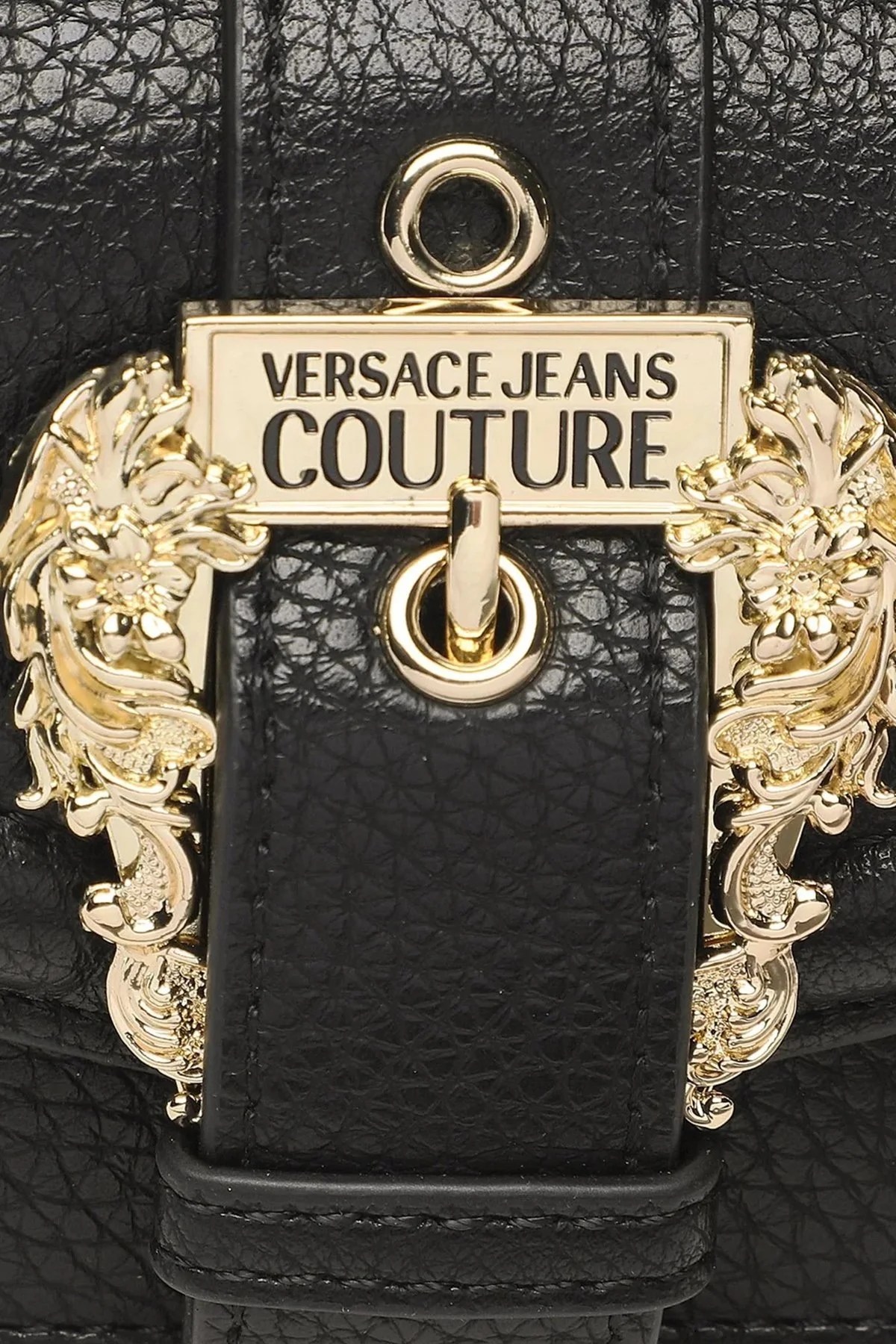 Versace Jeans Couture Çıkarılabilir Zincir Askılı Bayan Çanta 73VA4BFO ZS413 899 SİYAH - 5