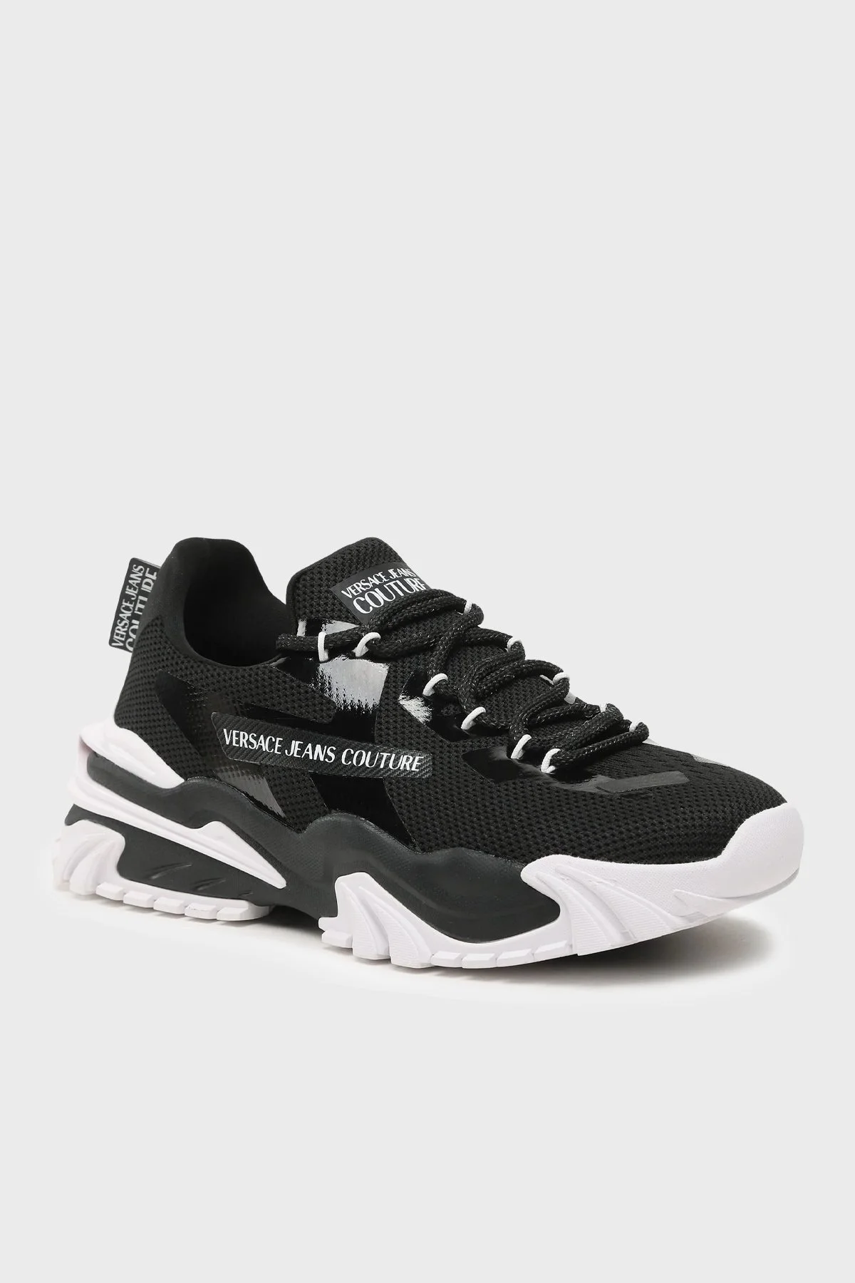 Versace Jeans Couture Erkek Ayakkabı 74YA3SI8 ZS712 899 SİYAH - 2