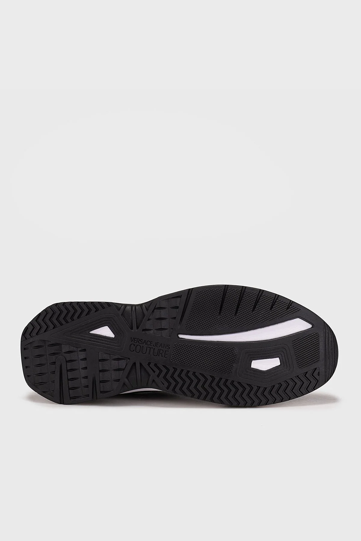 Versace Jeans Couture Hakiki Deri Sneaker Erkek Ayakkabı 74YA3SFB ZP233 899 SİYAH - 5