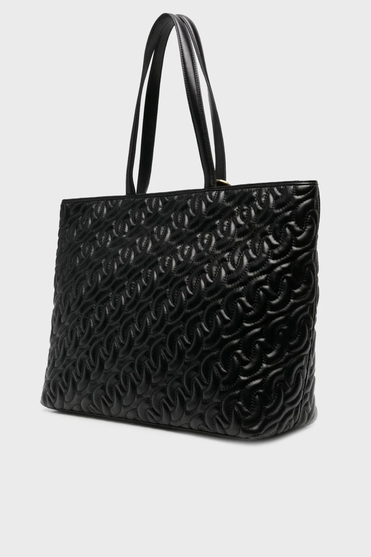 Versace Jeans Couture Logo Baskılı Fularlı Tote Bayan Çanta 75VA4BA9 ZS803 899 SİYAH - 3