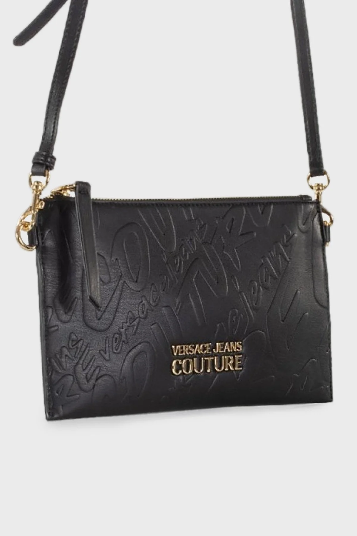 Versace Jeans Couture Logolu Ayarlanabilir Askılı Bayan Çanta 73VA4BIX ZS452 899 SİYAH - 2