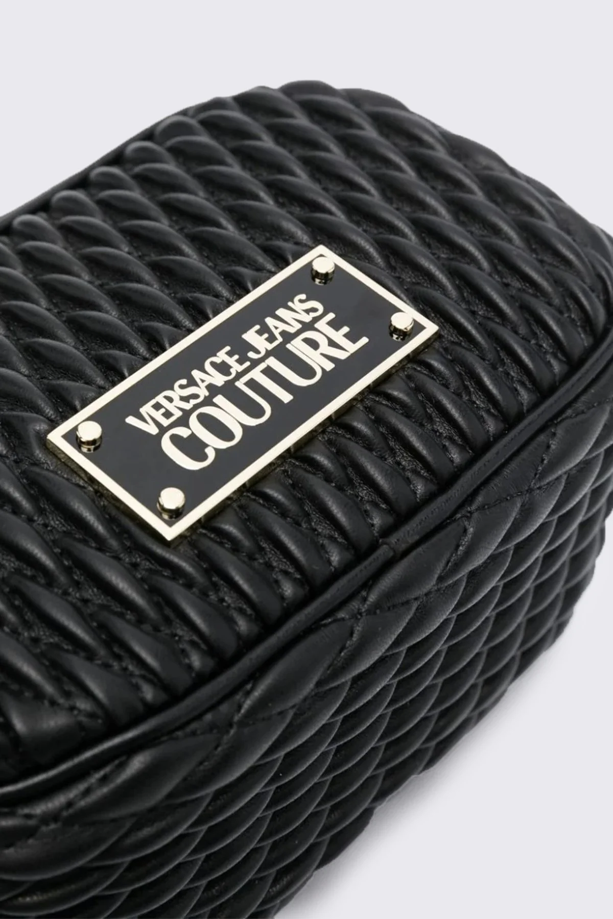 Versace Jeans Couture Logolu Ayarlanabilir ve Çıkarılabilir Omuz Askılı Bayan Çanta 75VA4BO9 ZS818 899 SİYAH - 4