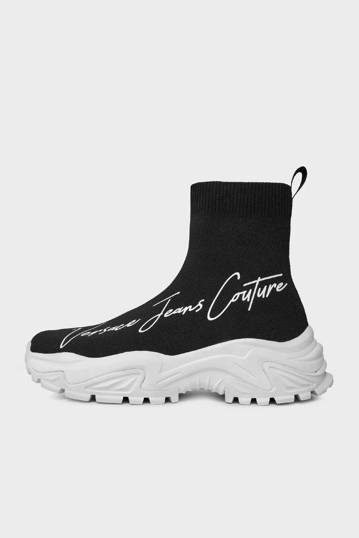 Versace Jeans Couture Logolu Bilekli Sneaker Bayan Ayakkabı 75VA3SV5 ZS681 899 SİYAH - 3