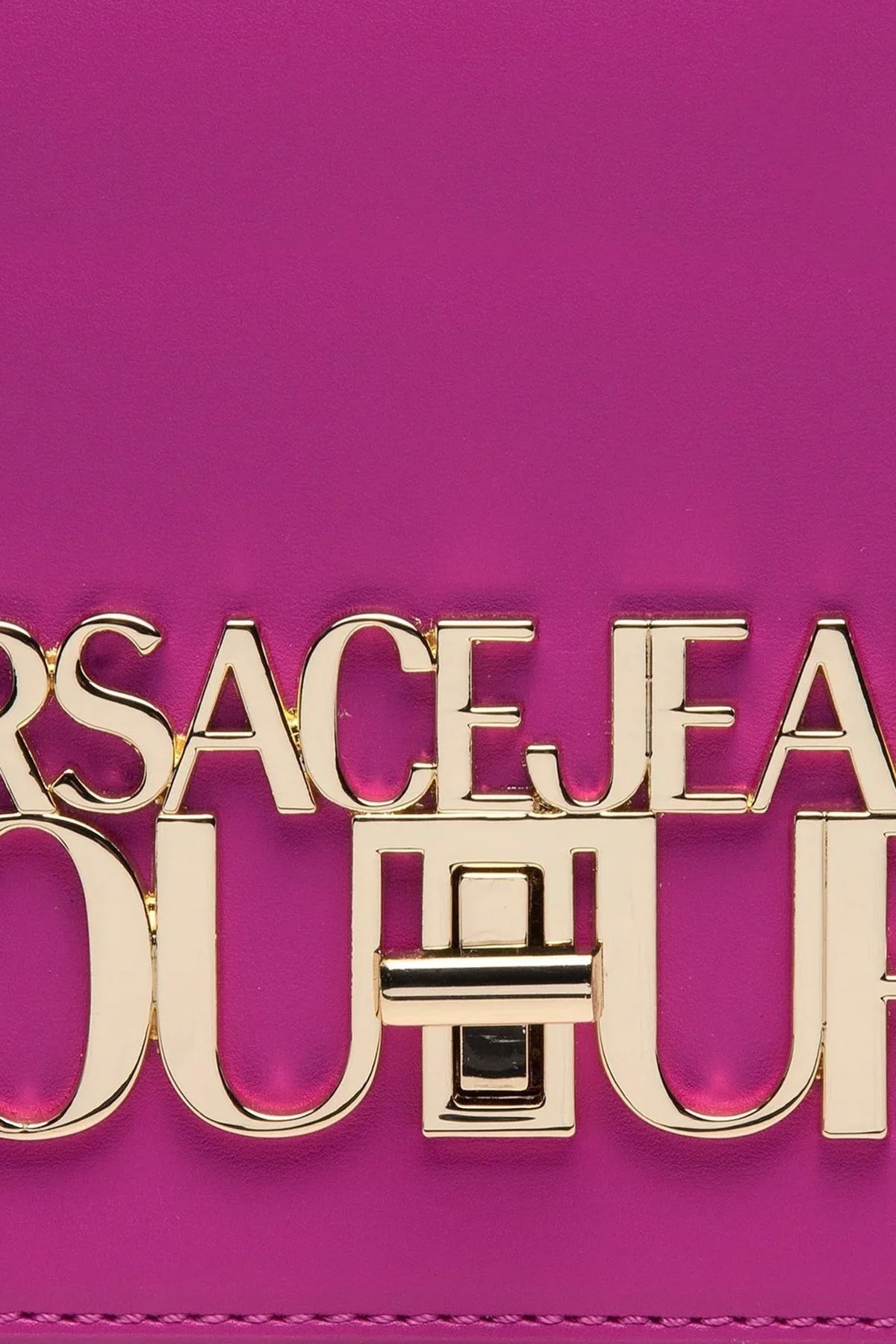 Versace Jeans Couture Logolu Çıkarılabilir Askılı Bayan Çanta 73VA4BL3 ZS412 455 FUŞYA - 2
