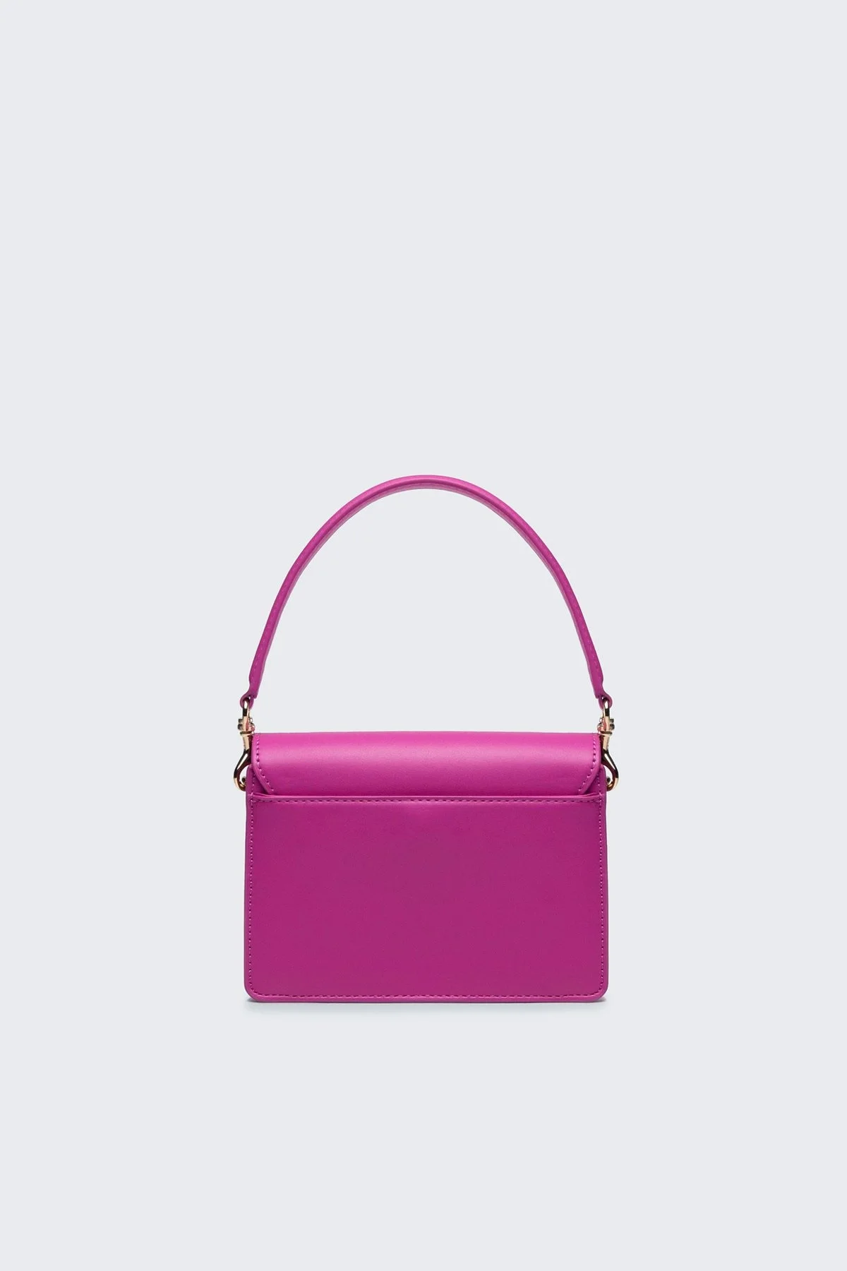 Versace Jeans Couture Logolu Çıkarılabilir Askılı Bayan Çanta 73VA4BL3 ZS412 455 FUŞYA - 4