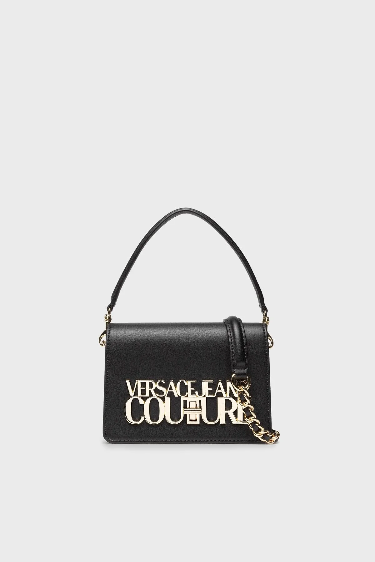 Versace Jeans Couture Logolu Çıkarılabilir Askılı Bayan Çanta 73VA4BL3 ZS412 899 SİYAH - 1