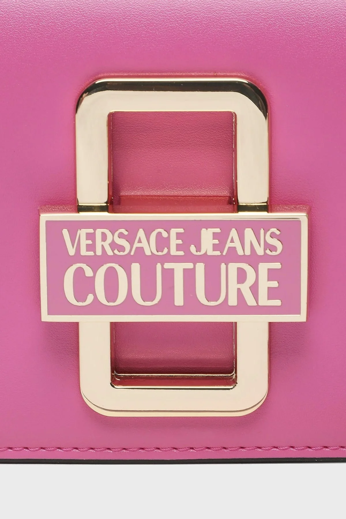 Versace Jeans Couture Logolu Çıkarılabilir Askılı Zincirli Bayan Çanta 74VA4BR2 ZS585 406 FUŞYA - 5