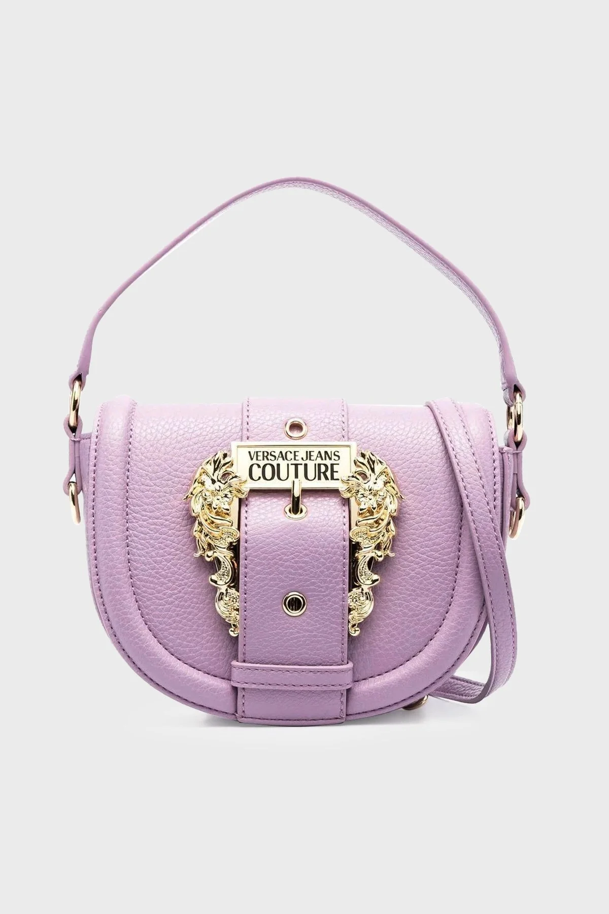 Versace Jeans Couture Logolu Çıkarılabilir Omuz Askılı Bayan Çanta 74VA4BF2 ZS413 302 LİLA - 1