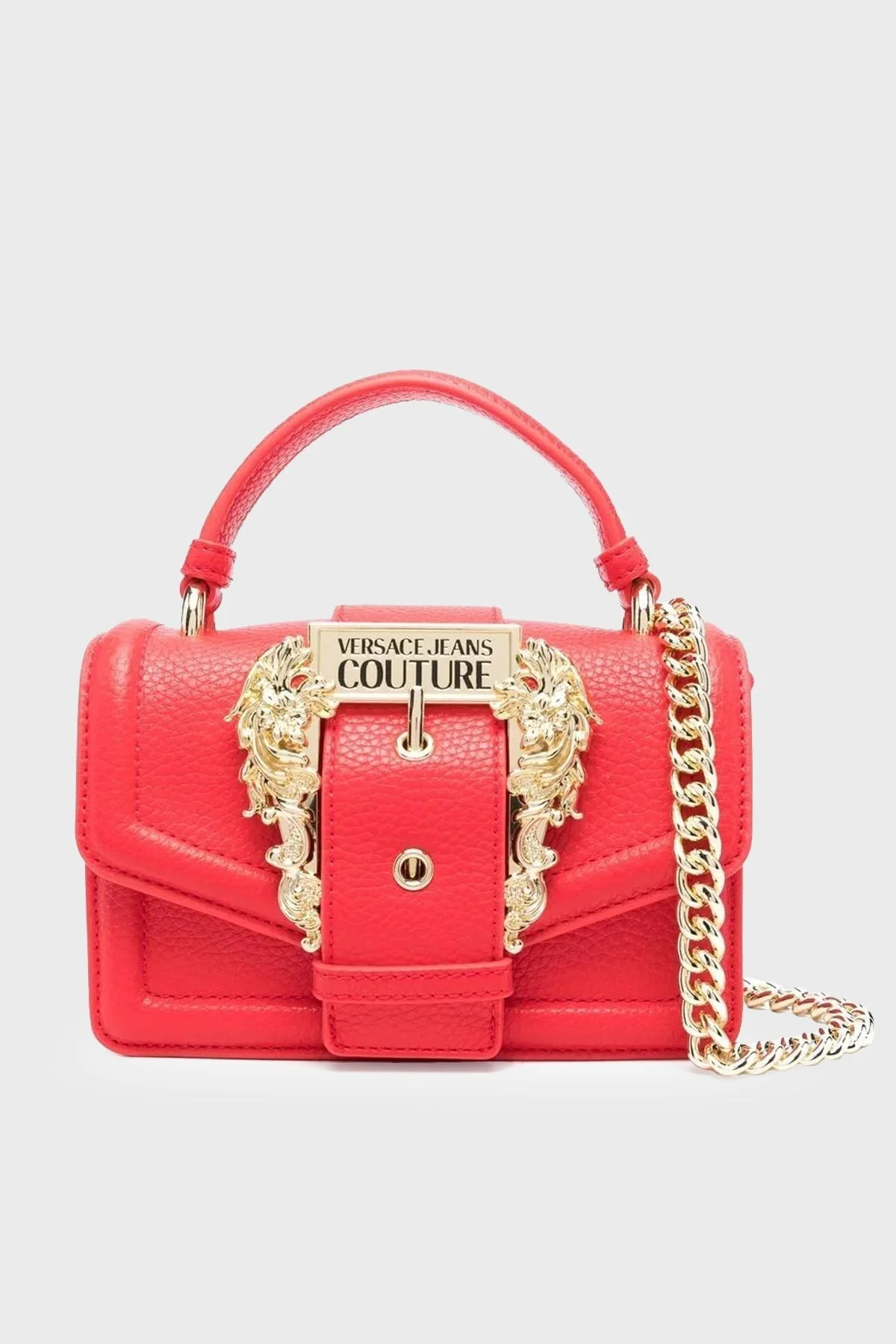 Versace Jeans Couture Logolu Çıkarılabilir Omuz Askılı Bayan Çanta 74VA4BF6 ZS413 521 KIRMIZI - 1