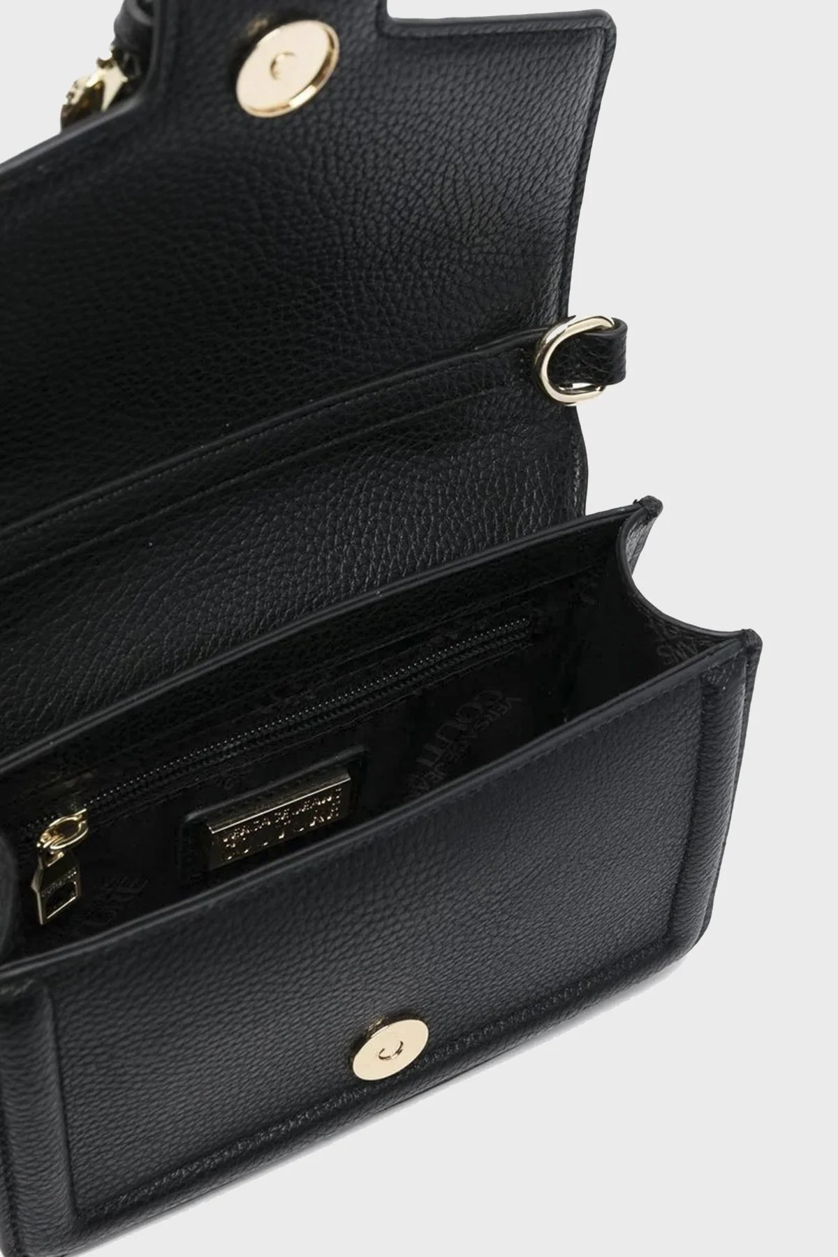Versace Jeans Couture Logolu Çıkarılabilir Omuz Askılı Bayan Çanta 74VA4BF6 ZS413 899 SİYAH - 5