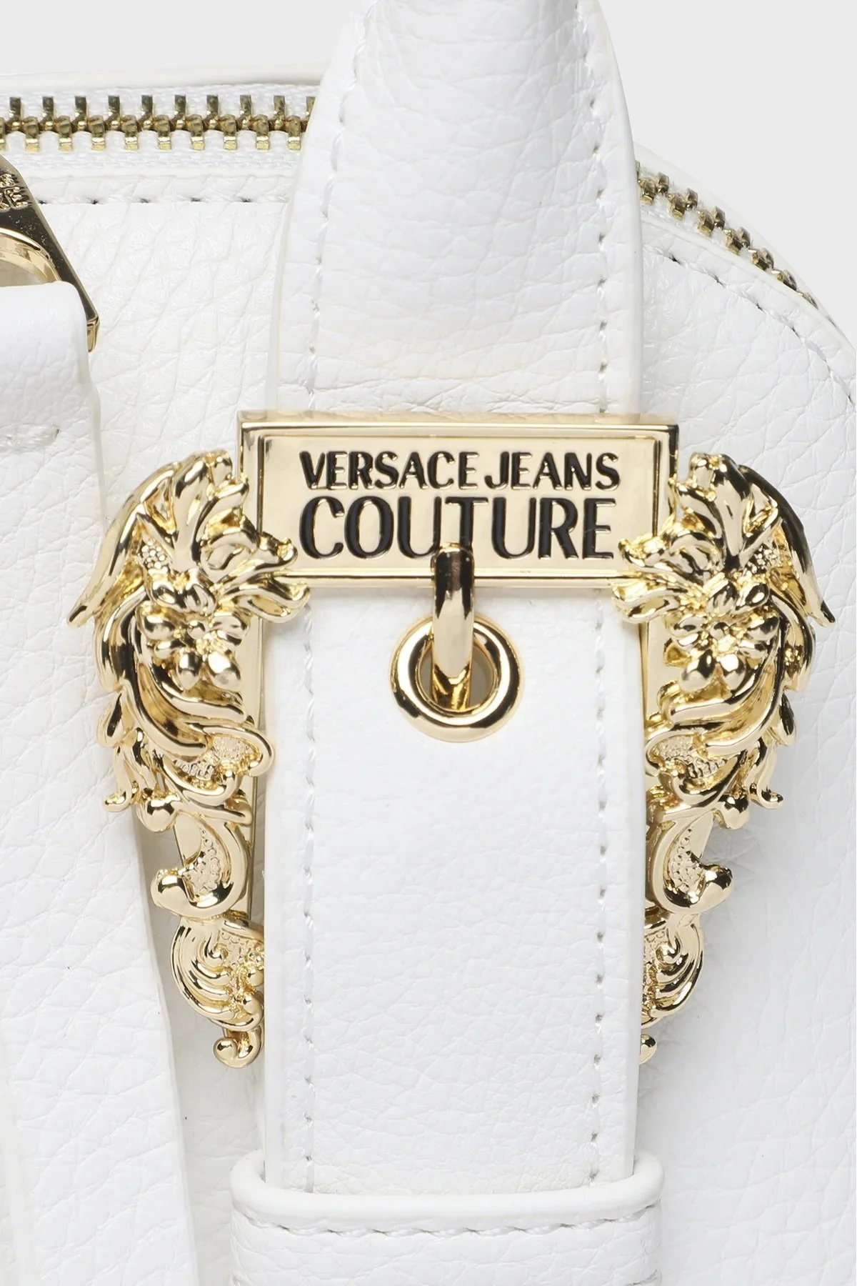 Versace Jeans Couture Logolu Çıkarılabilir Omuz Askılı Bayan Çanta 74VA4BF7 ZS413 003 BEYAZ - 5