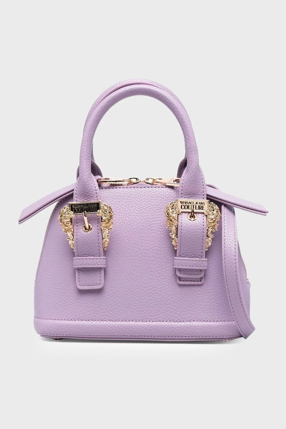 Versace Jeans Couture Logolu Çıkarılabilir Omuz Askılı Bayan Çanta 74VA4BF7 ZS413 302 LİLA - 1