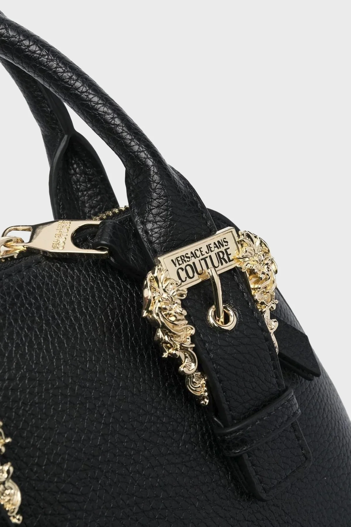 Versace Jeans Couture Logolu Çıkarılabilir Omuz Askılı Bayan Çanta 74VA4BF7 ZS413 899 SİYAH - 4