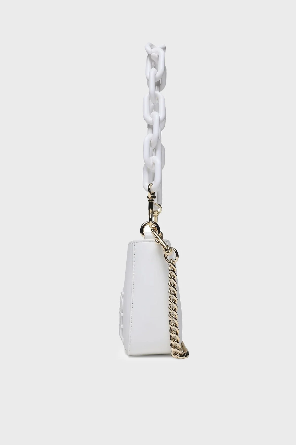 Versace Jeans Couture Logolu Çıkarılabilir Omuz Askılı Bayan Çanta 74VA4BH8 ZS613 003 BEYAZ - 3