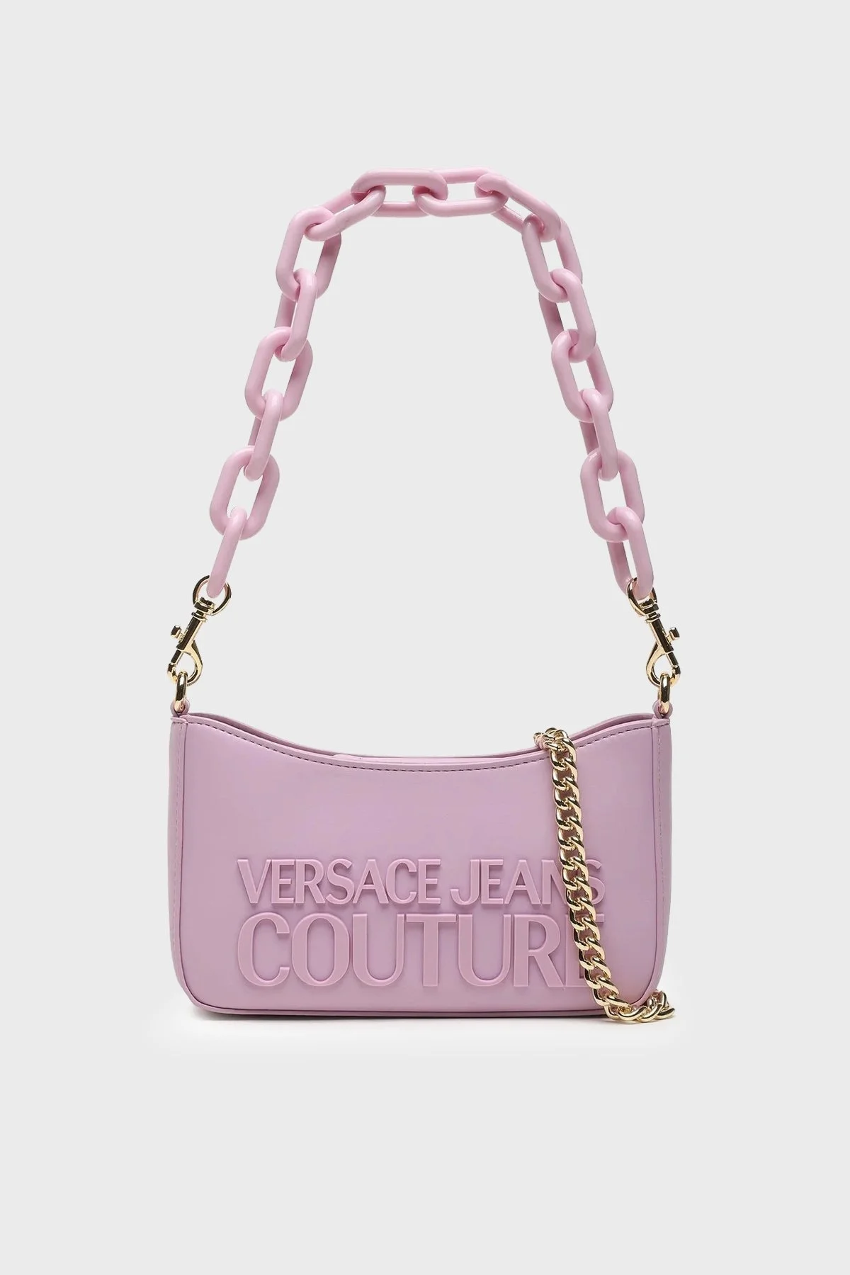 Versace Jeans Couture Logolu Çıkarılabilir Omuz Askılı Bayan Çanta 74VA4BH8 ZS613 302 LİLA - 1