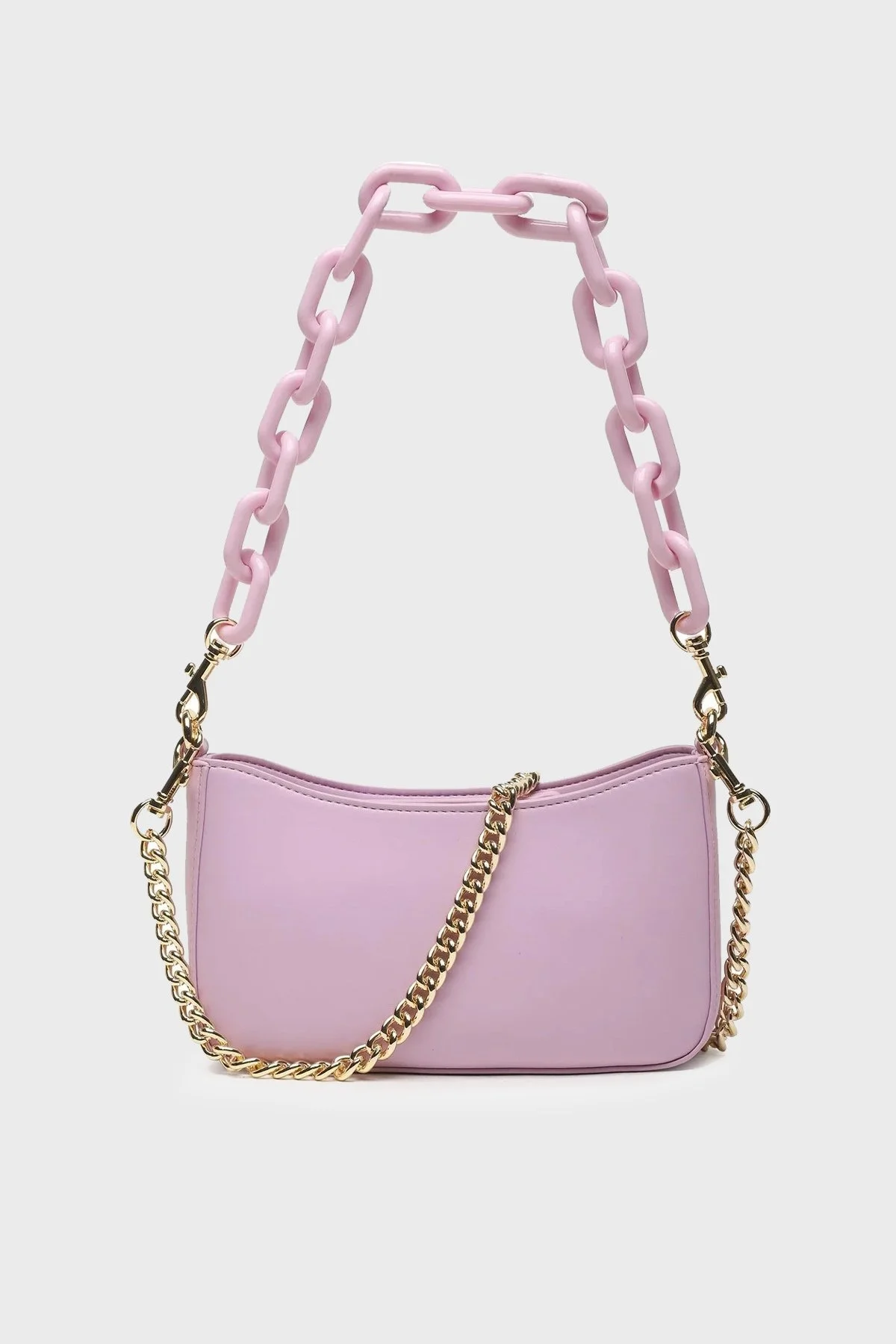 Versace Jeans Couture Logolu Çıkarılabilir Omuz Askılı Bayan Çanta 74VA4BH8 ZS613 302 LİLA - 4