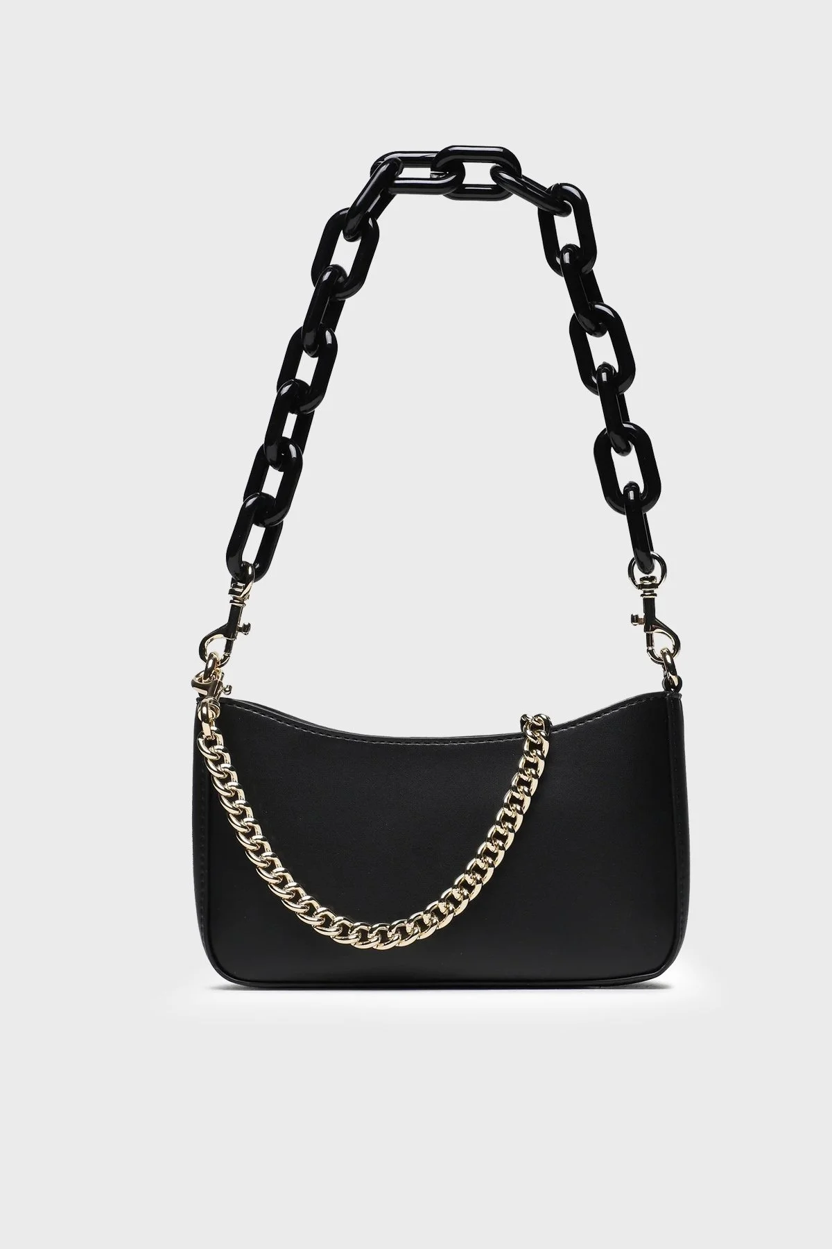 Versace Jeans Couture Logolu Çıkarılabilir Omuz Askılı Bayan Çanta 74VA4BH8 ZS613 899 SİYAH - 3