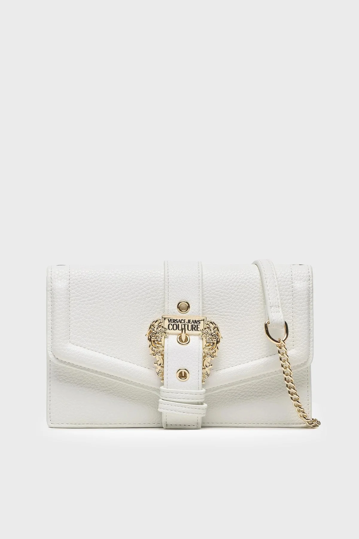 Versace Jeans Couture Logolu Çıkarılabilir Omuz Askılı Bayan Çanta 74VA5PF6 ZS413 003 BEYAZ - 1
