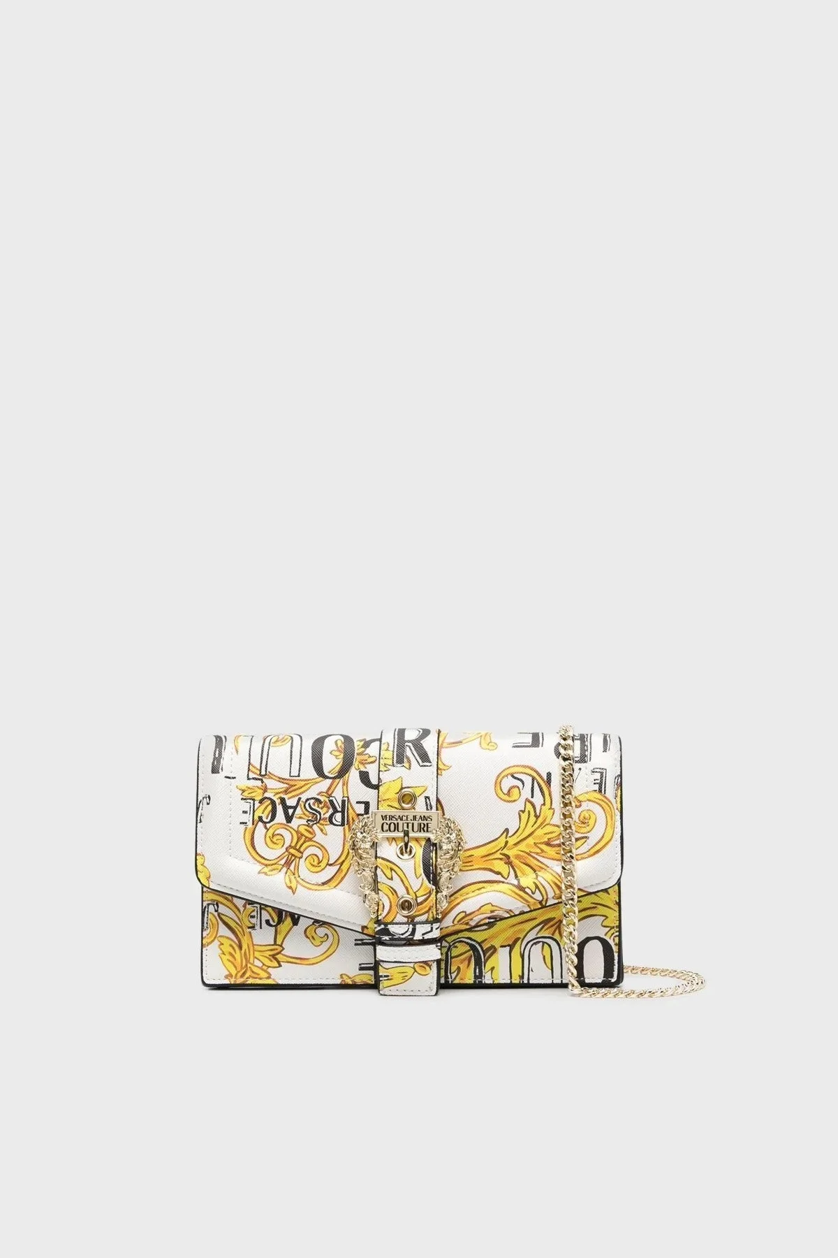 Versace Jeans Couture Logolu Çıkarılabilir Omuz Askılı Bayan Çanta 74VA5PF6 ZS597 G03 BEYAZ - 1