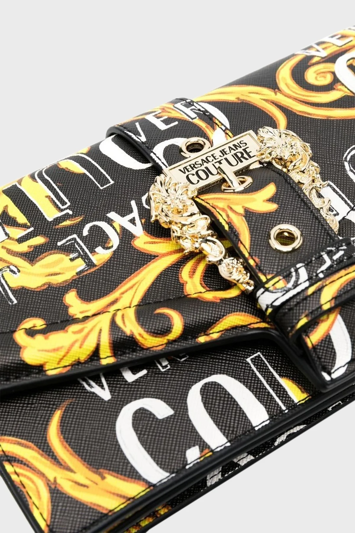Versace Jeans Couture Logolu Çıkarılabilir Omuz Askılı Bayan Çanta 74VA5PF6 ZS597 G89 BEYAZ - 4