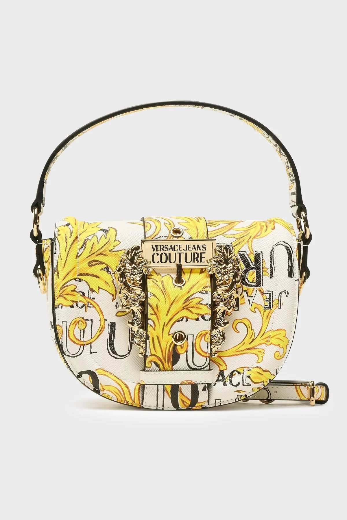 Versace Jeans Couture Logolu Çıkarılabilir Uzatma Askılı Bayan Çanta 74VA4BF2 ZS597 G03 BEYAZ - 1