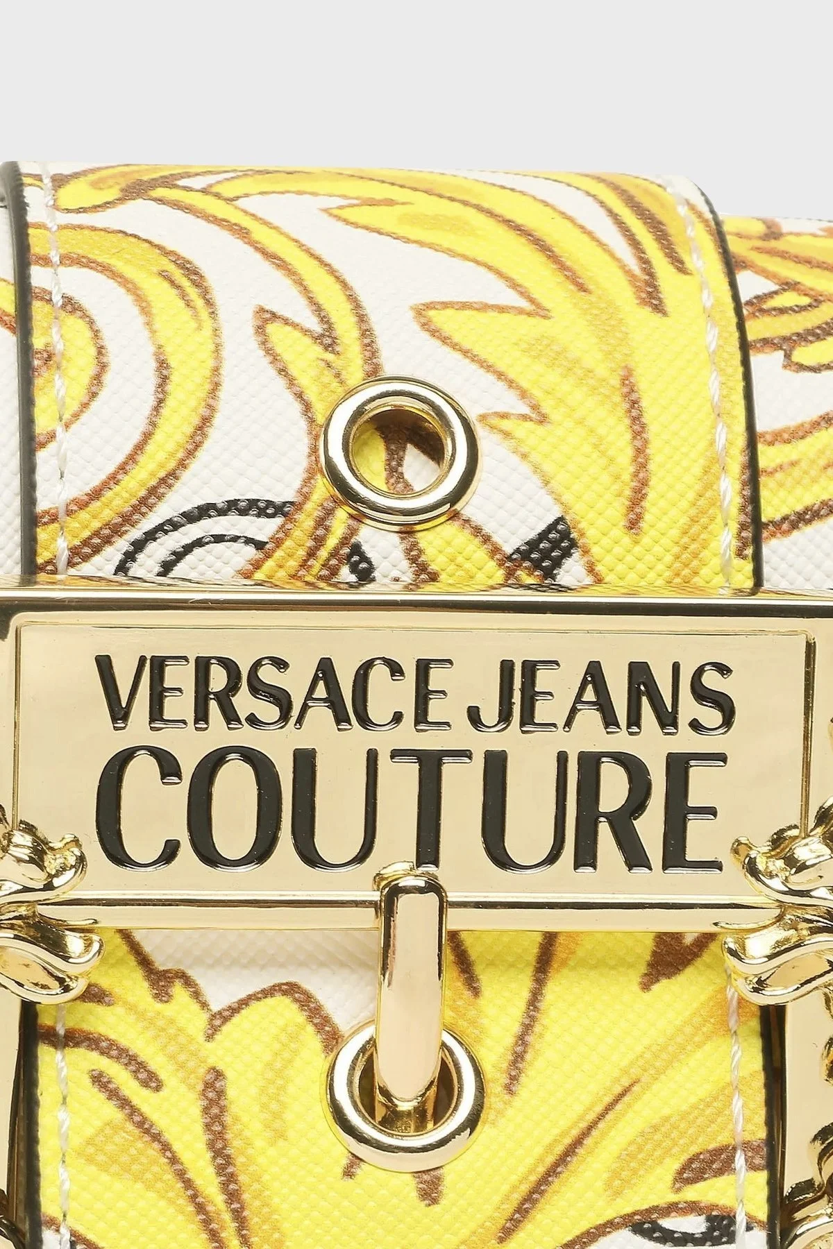 Versace Jeans Couture Logolu Çıkarılabilir Uzatma Askılı Bayan Çanta 74VA4BF2 ZS597 G03 BEYAZ - 5
