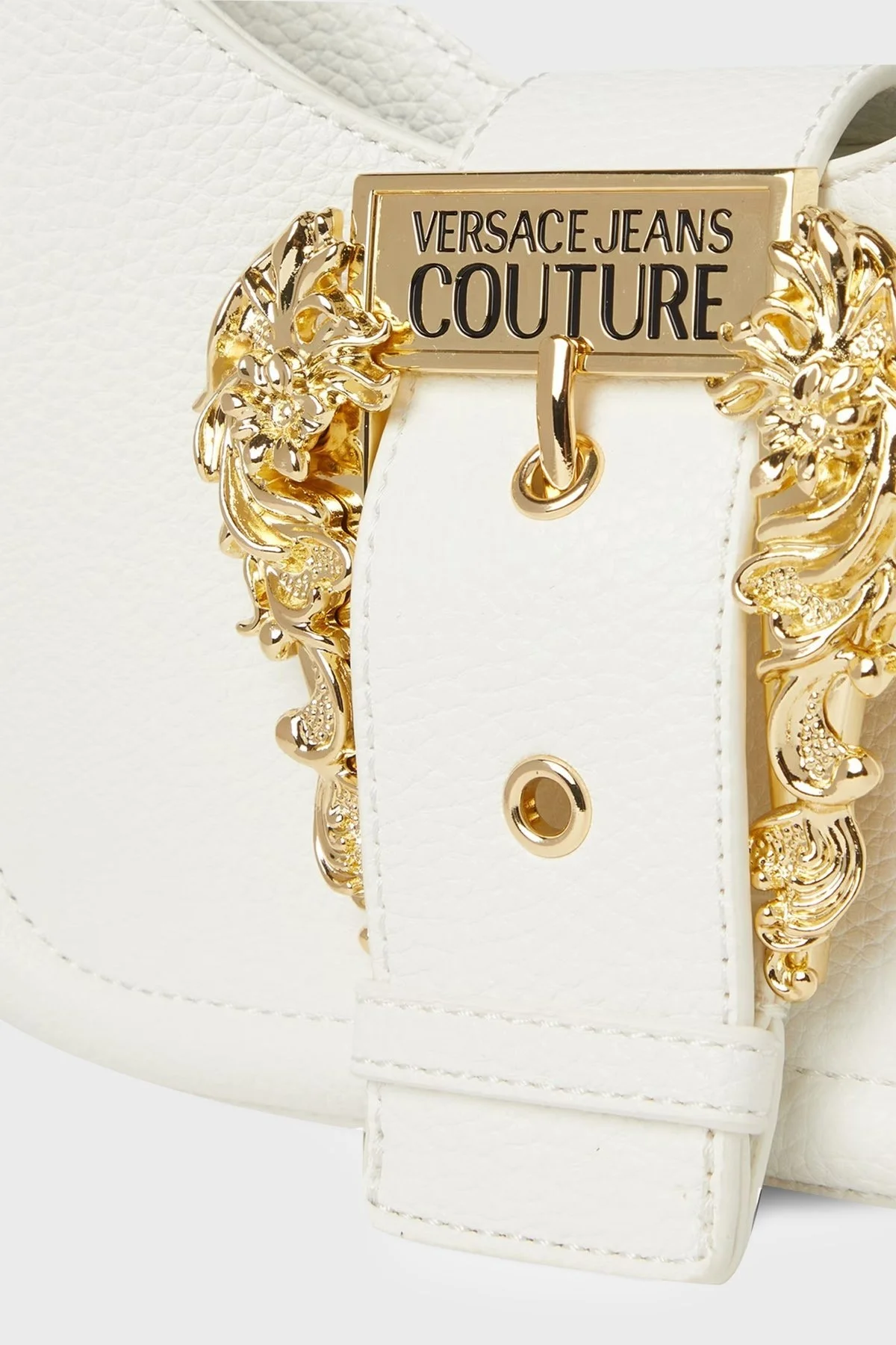 Versace Jeans Couture Logolu Çıkarılabilir Uzatma Askılı Bayan Çanta 74VA4BF5 ZS413 003 BEYAZ - 3