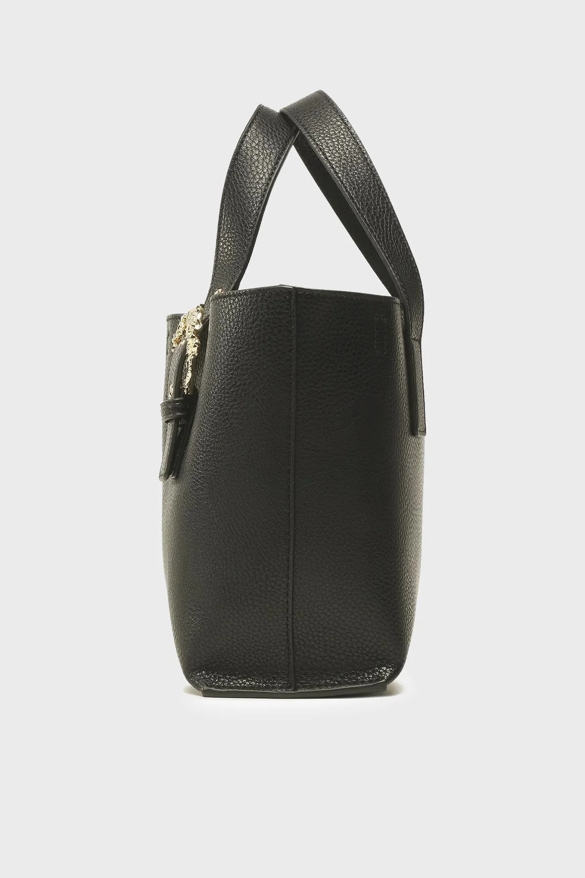 Versace Jeans Couture Logolu Çıkarılabilir Uzatma Askılı Bayan Çanta 74VA4BFA ZS413 899 SİYAH - 2