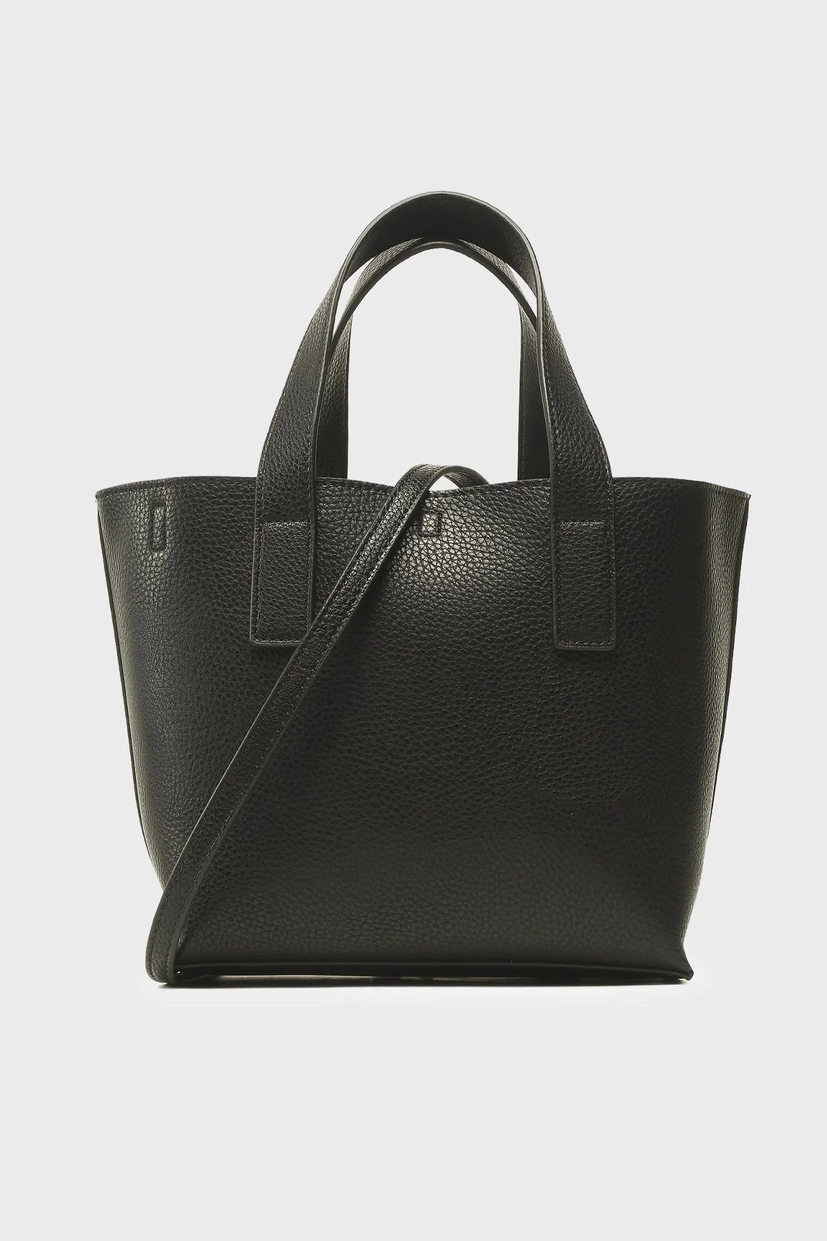 Versace Jeans Couture Logolu Çıkarılabilir Uzatma Askılı Bayan Çanta 74VA4BFA ZS413 899 SİYAH - 7