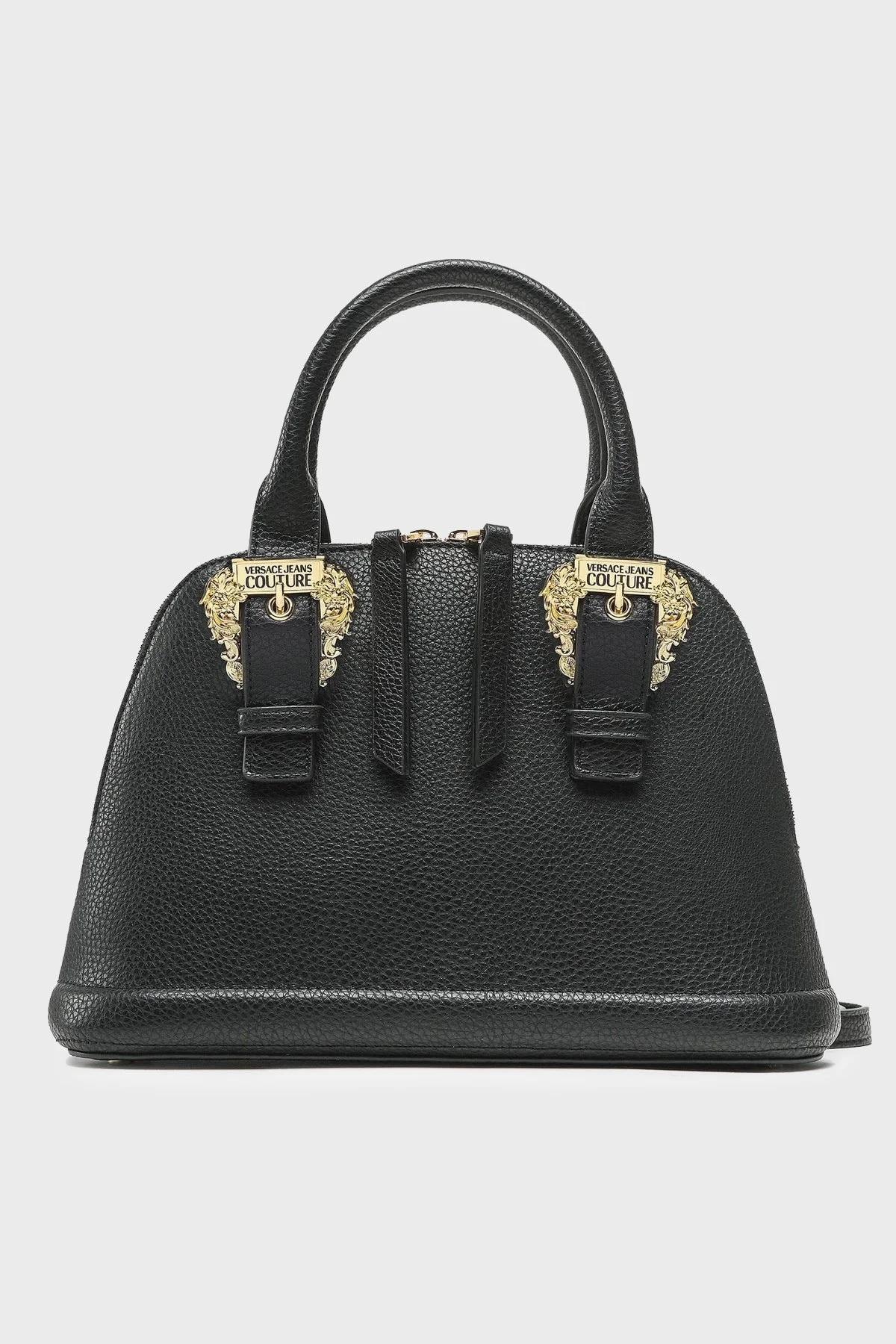 Versace Jeans Couture Logolu Çıkarılabilir Uzatma Askılı Bayan Çanta 74VA4BFB ZS413 899 SİYAH - 1