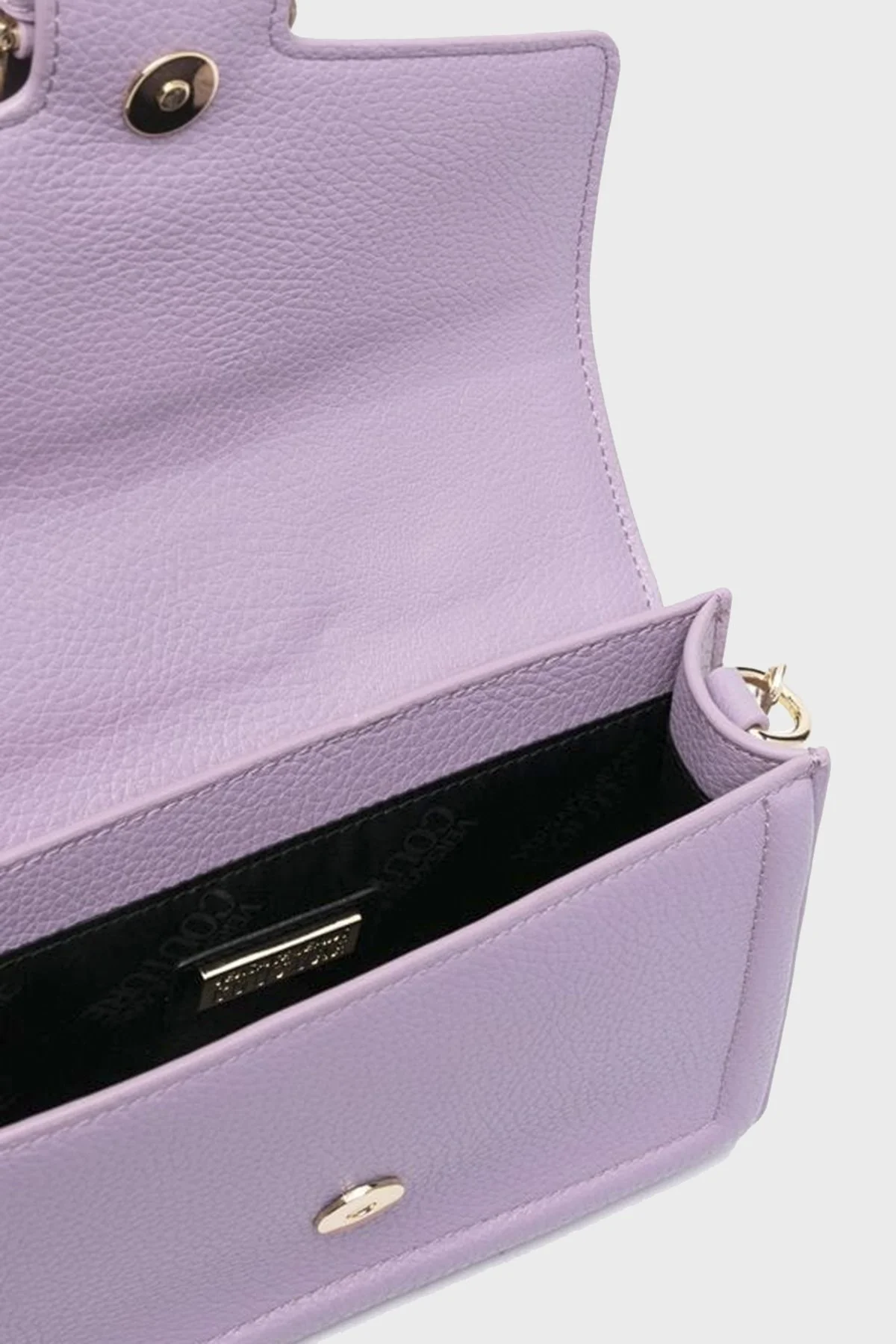Versace Jeans Couture Logolu Çıkarılabilir Uzatma Askılı Bayan Çanta 74VA4BFC ZS413 302 LİLA - 5