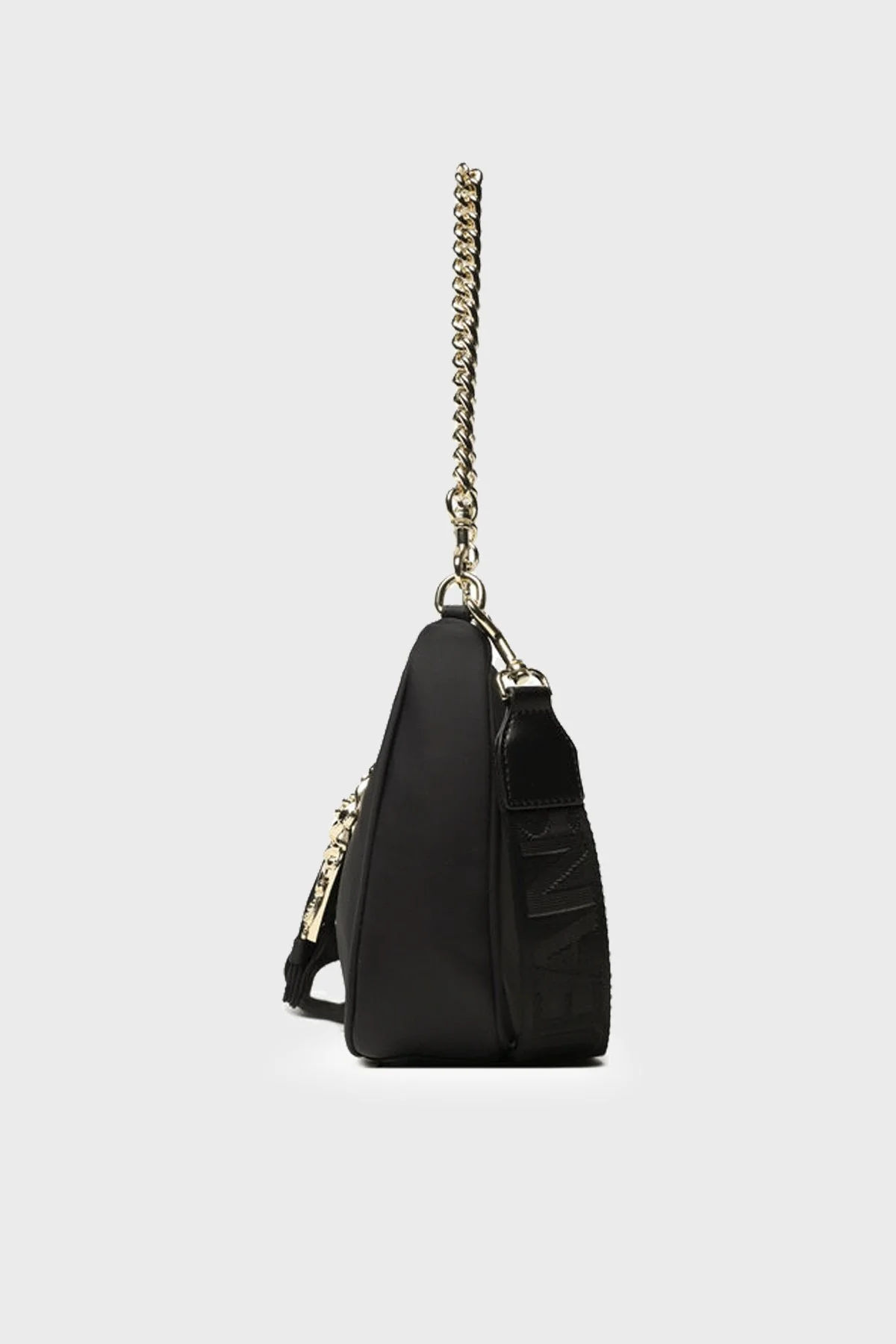 Versace Jeans Couture Logolu Çıkarılabilir Uzatma Askılı Bayan Çanta 74VA4BFG ZS640 899 SİYAH - 3