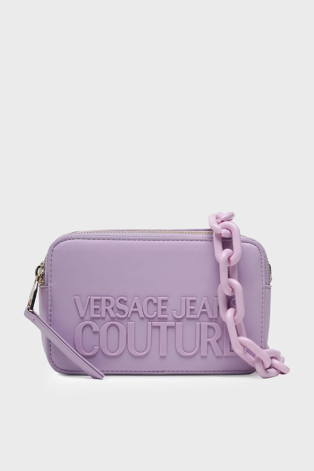 Versace Jeans Couture Logolu Çıkarılabilir Uzatma Askılı Bayan Çanta 74VA4BH3 ZS613 302 LİLA - 1