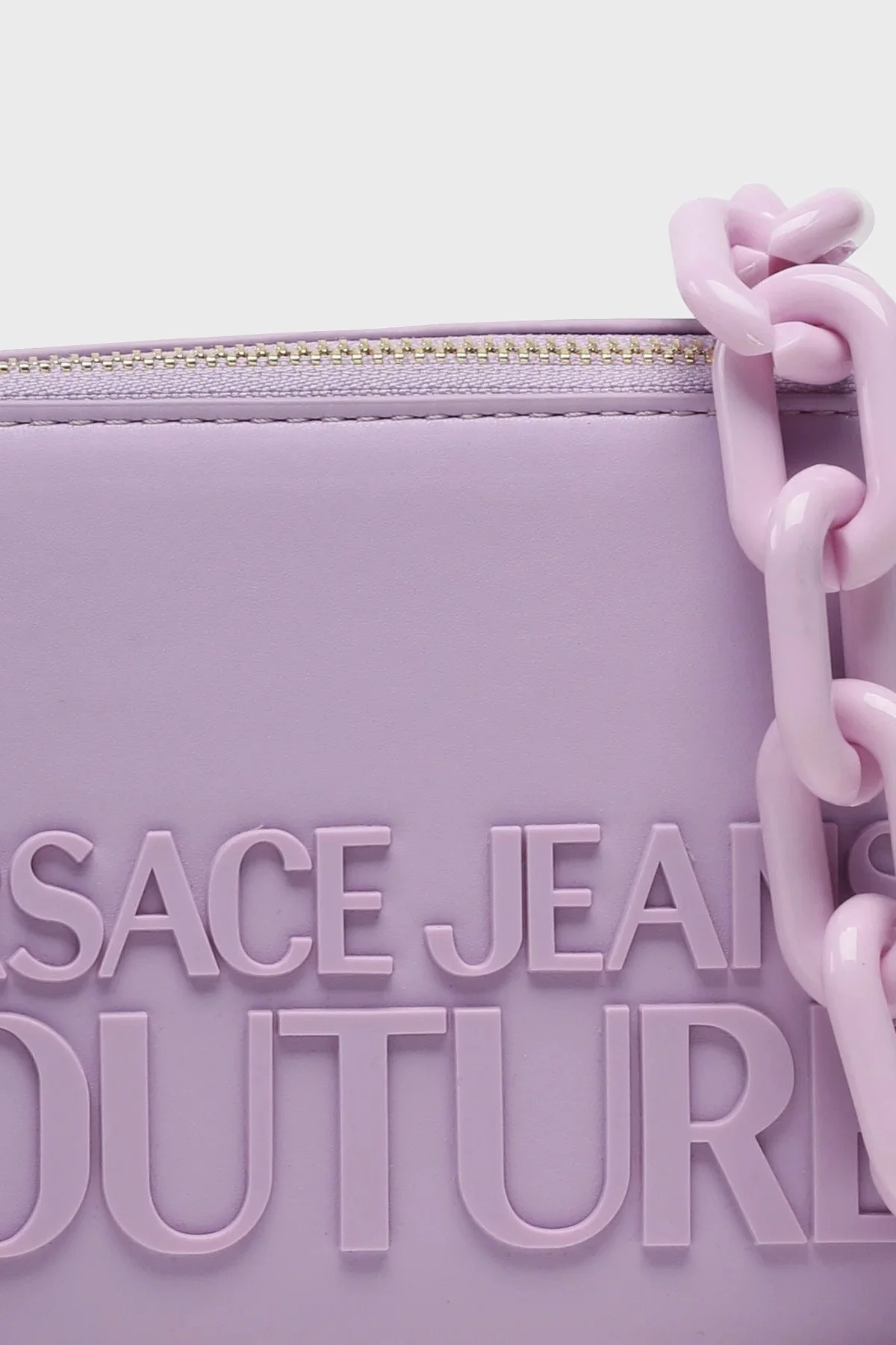 Versace Jeans Couture Logolu Çıkarılabilir Uzatma Askılı Bayan Çanta 74VA4BH3 ZS613 302 LİLA - 5