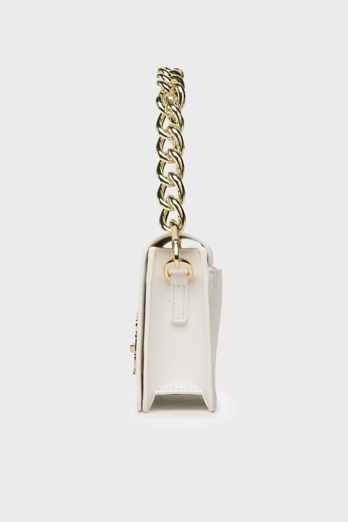 Versace Jeans Couture Logolu Çıkarılabilir Zincir Askılı Bayan Çanta 74VA4BL3 ZS467 003 BEYAZ - 3