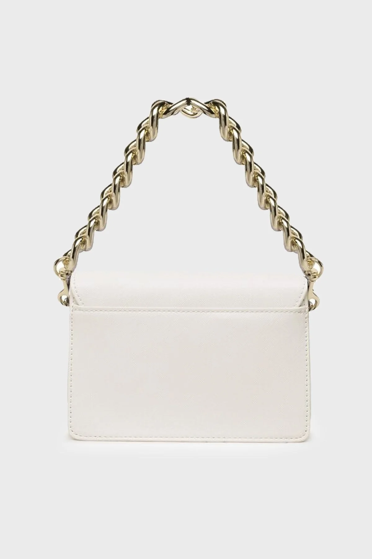 Versace Jeans Couture Logolu Çıkarılabilir Zincir Askılı Bayan Çanta 74VA4BL3 ZS467 003 BEYAZ - 4