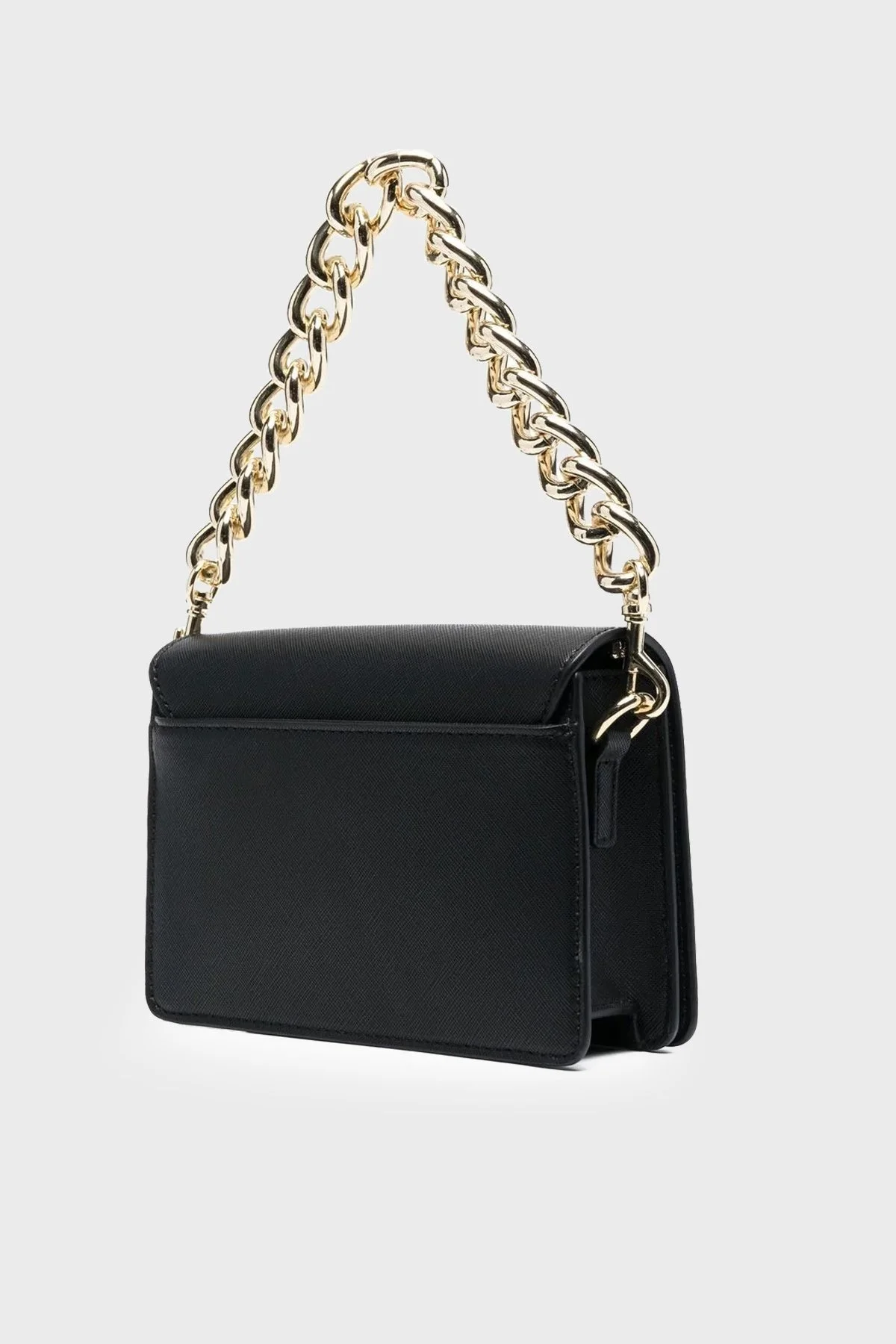 Versace Jeans Couture Logolu Çıkarılabilir Zincir Askılı Bayan Çanta 74VA4BL3 ZS467 899 SİYAH - 3