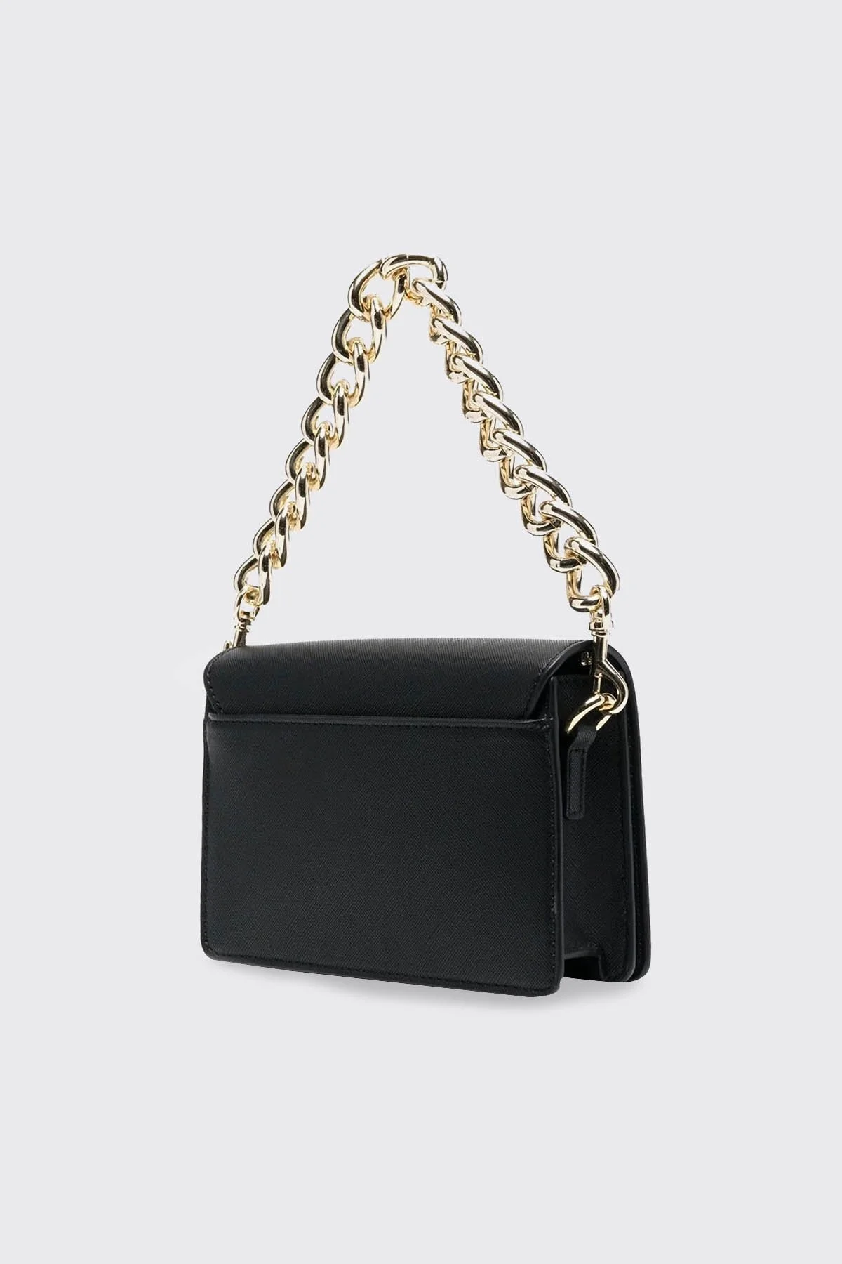 Versace Jeans Couture Logolu Çıkarılabilir Zincir Askılı Bayan Çanta 75VA4BL3 ZS467 899 SİYAH - 3