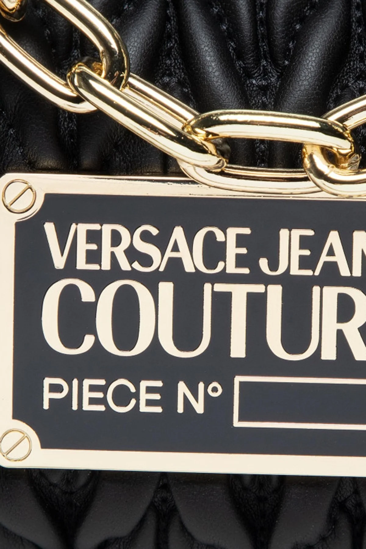 Versace Jeans Couture Logolu Cüzdan Detaylı Zincir Askılı Bayan Çanta 73VA4BO1 ZS409 899 SİYAH - 3