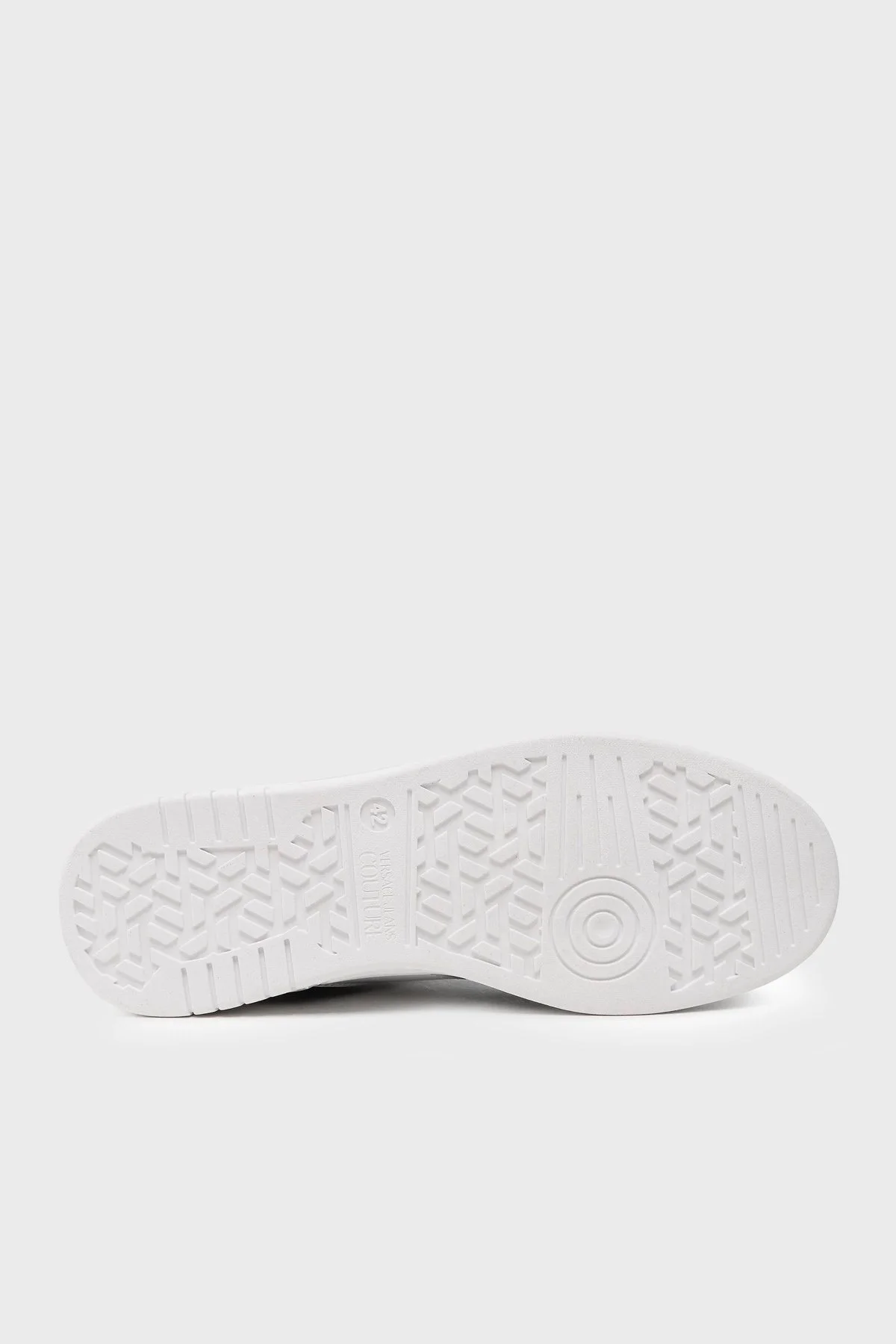 Versace Jeans Couture Logolu Deri Sneaker Erkek Ayakkabı 74YA3SD5 ZP217 899 SİYAH - 3