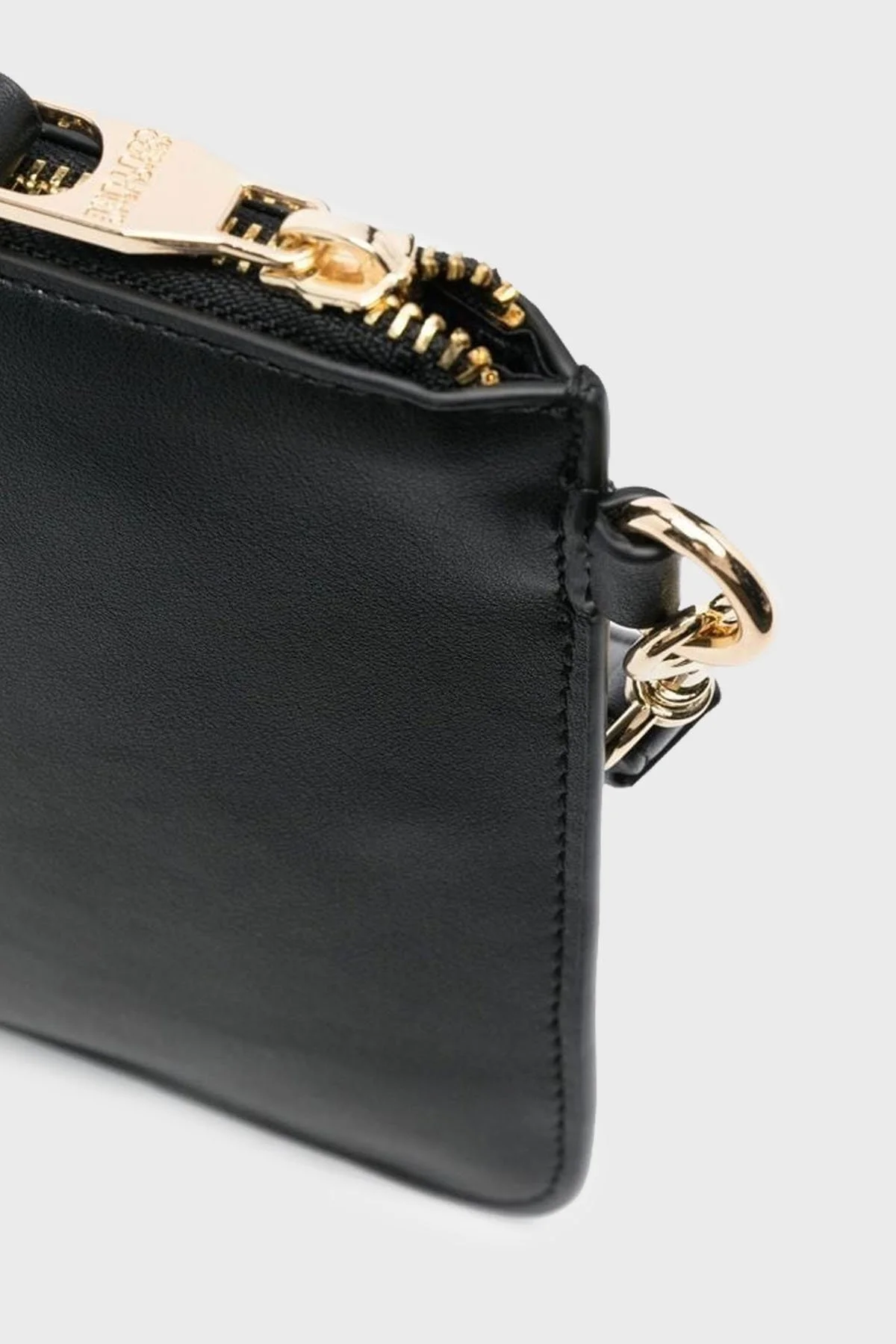 Versace Jeans Couture Logolu Fermuarlı Bayan Çanta 73VA4BLX ZS412 899 SİYAH - 4