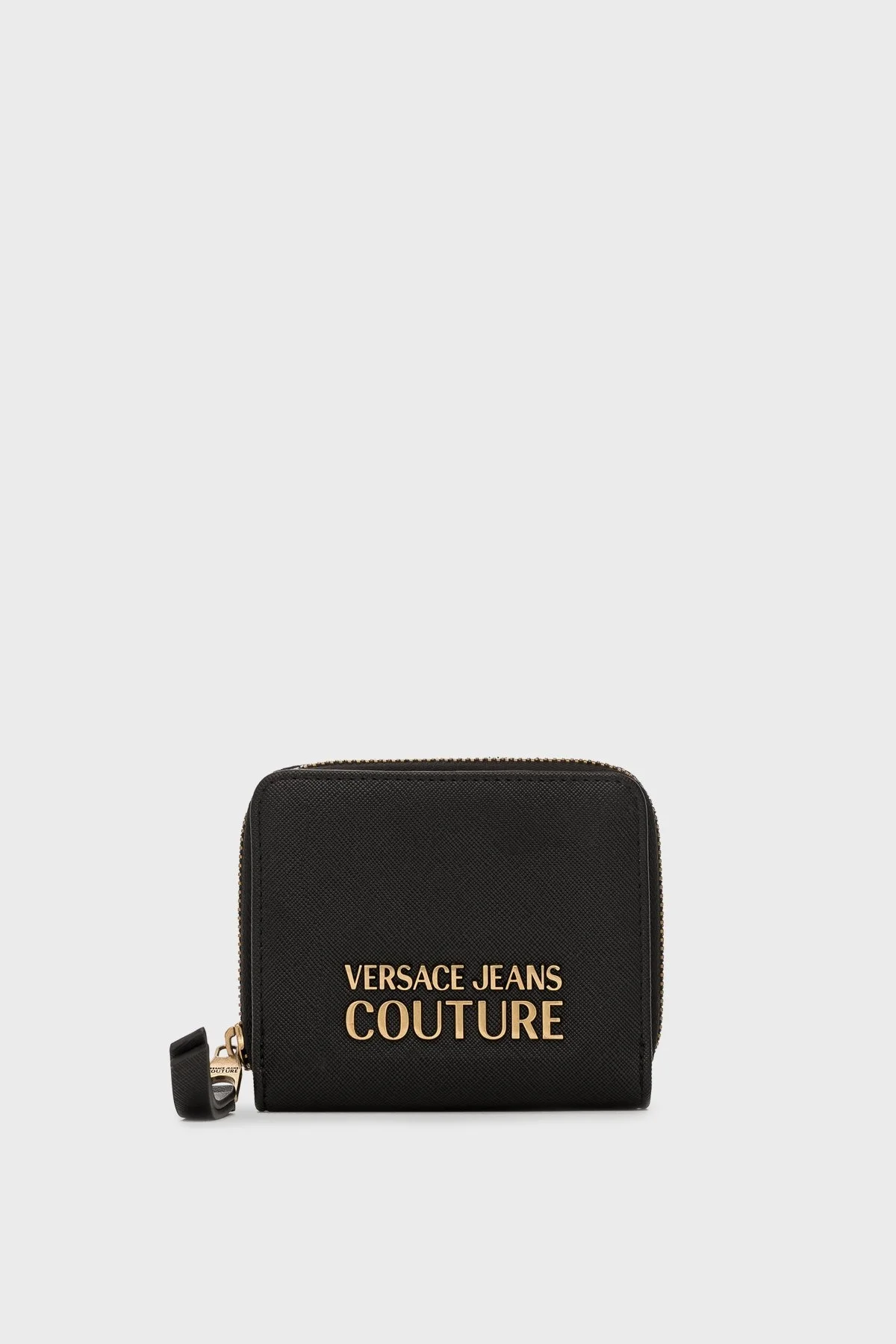 Versace Jeans Couture Logolu Fermuarlı Bayan Cüzdan 73VA5PA2 ZS467 899 SİYAH - 1
