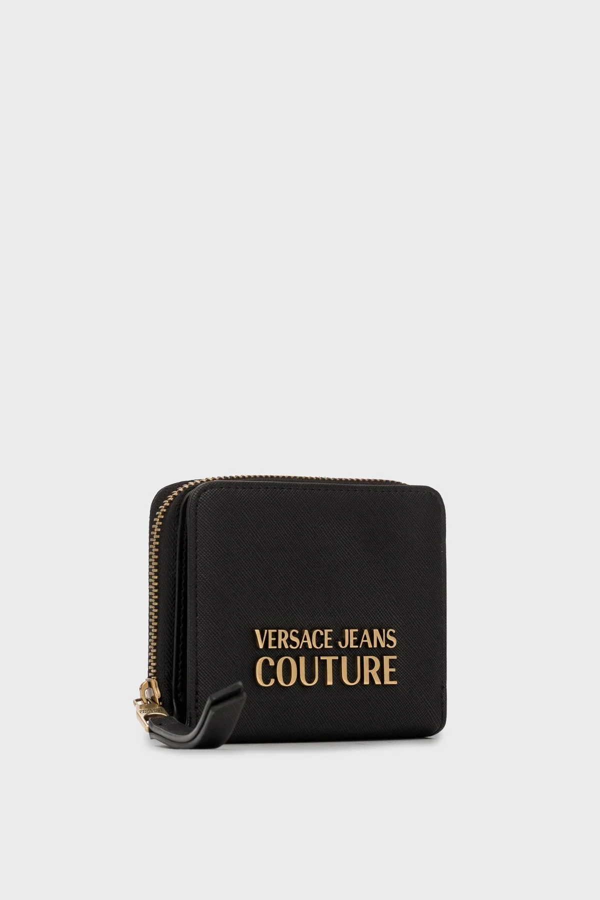 Versace Jeans Couture Logolu Fermuarlı Bayan Cüzdan 73VA5PA2 ZS467 899 SİYAH - 2