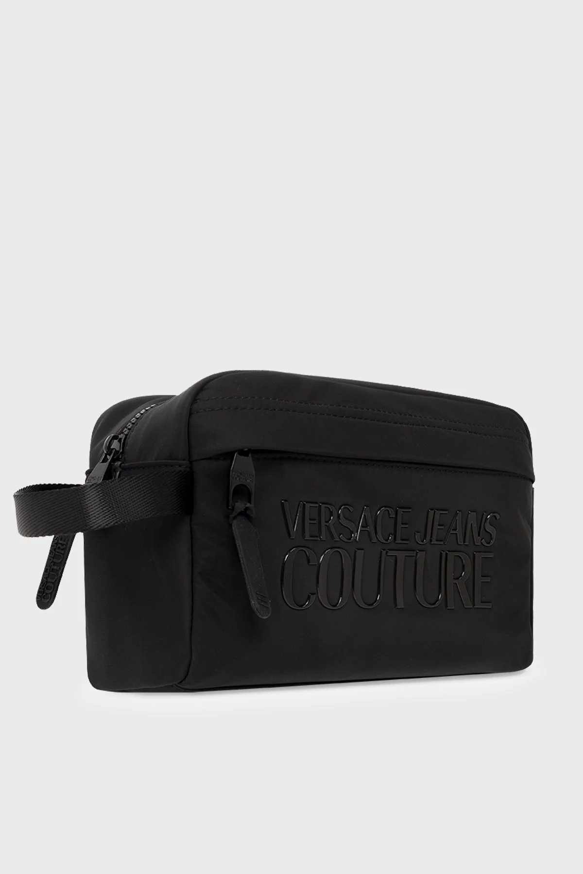 Versace Jeans Couture Logolu Fermuarlı Erkek Çanta 74YA4B9C ZS394 899 SİYAH - 4